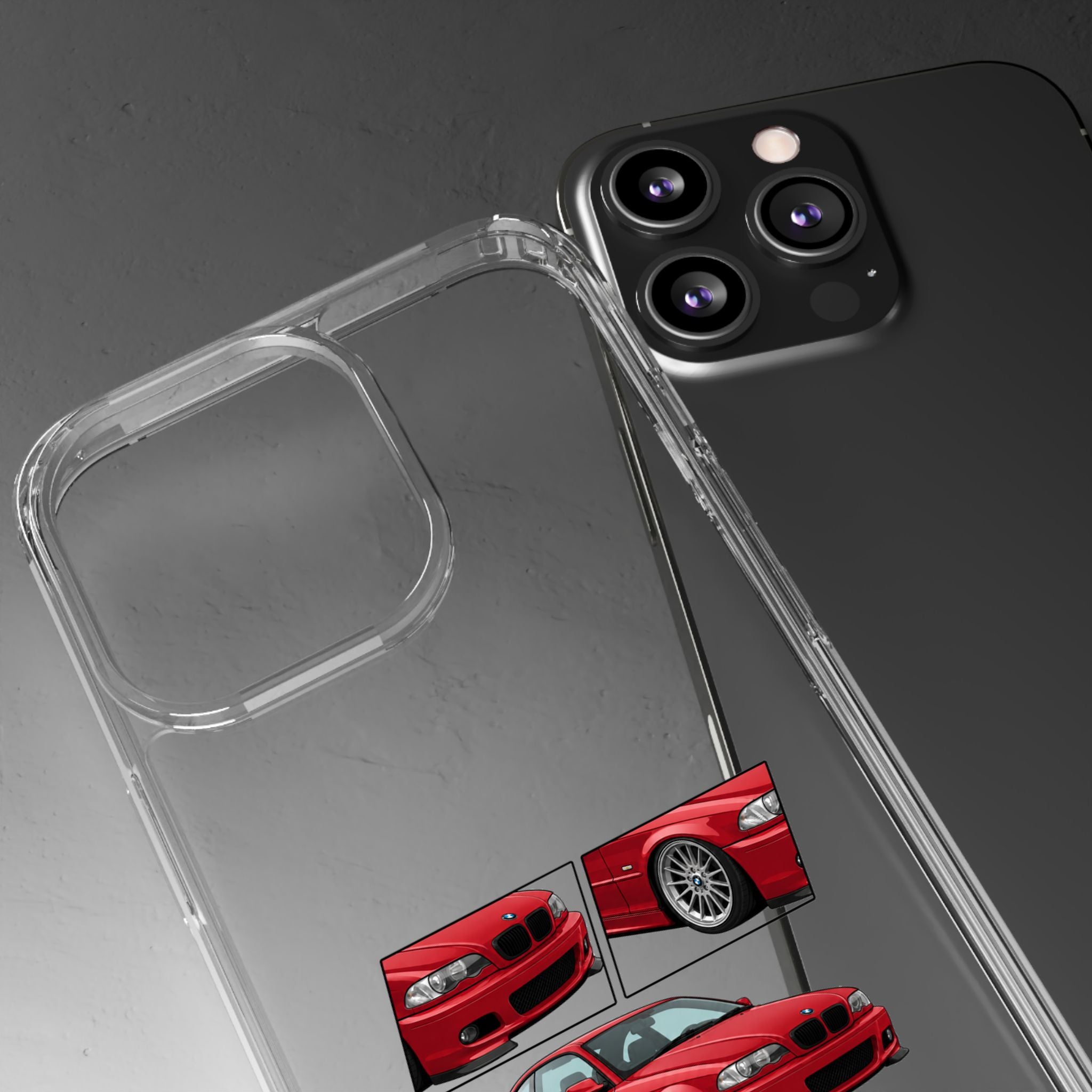 RED E46 PHONE CASES