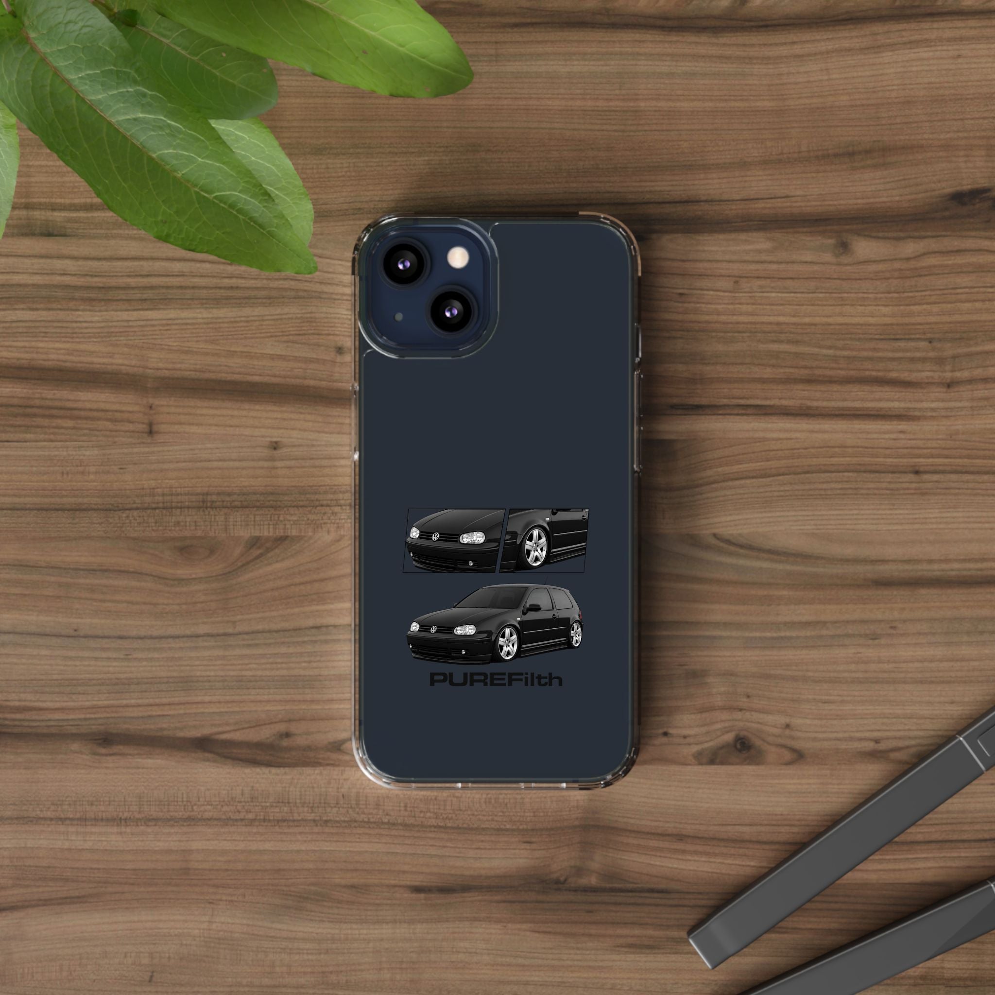 BLACK MK4 GOLF PHONECASES
