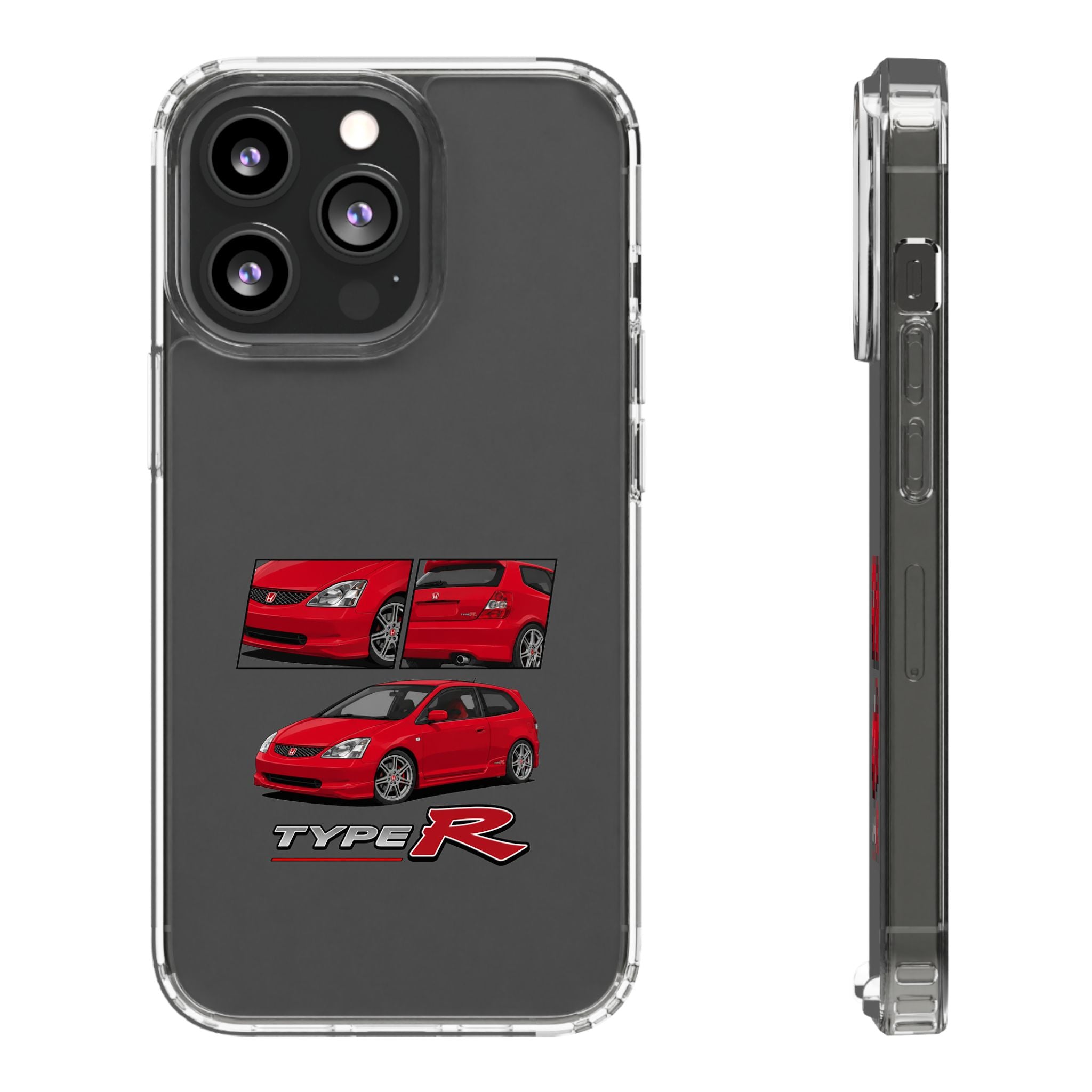 RED CIVIC TYPE R PHONE CASES
