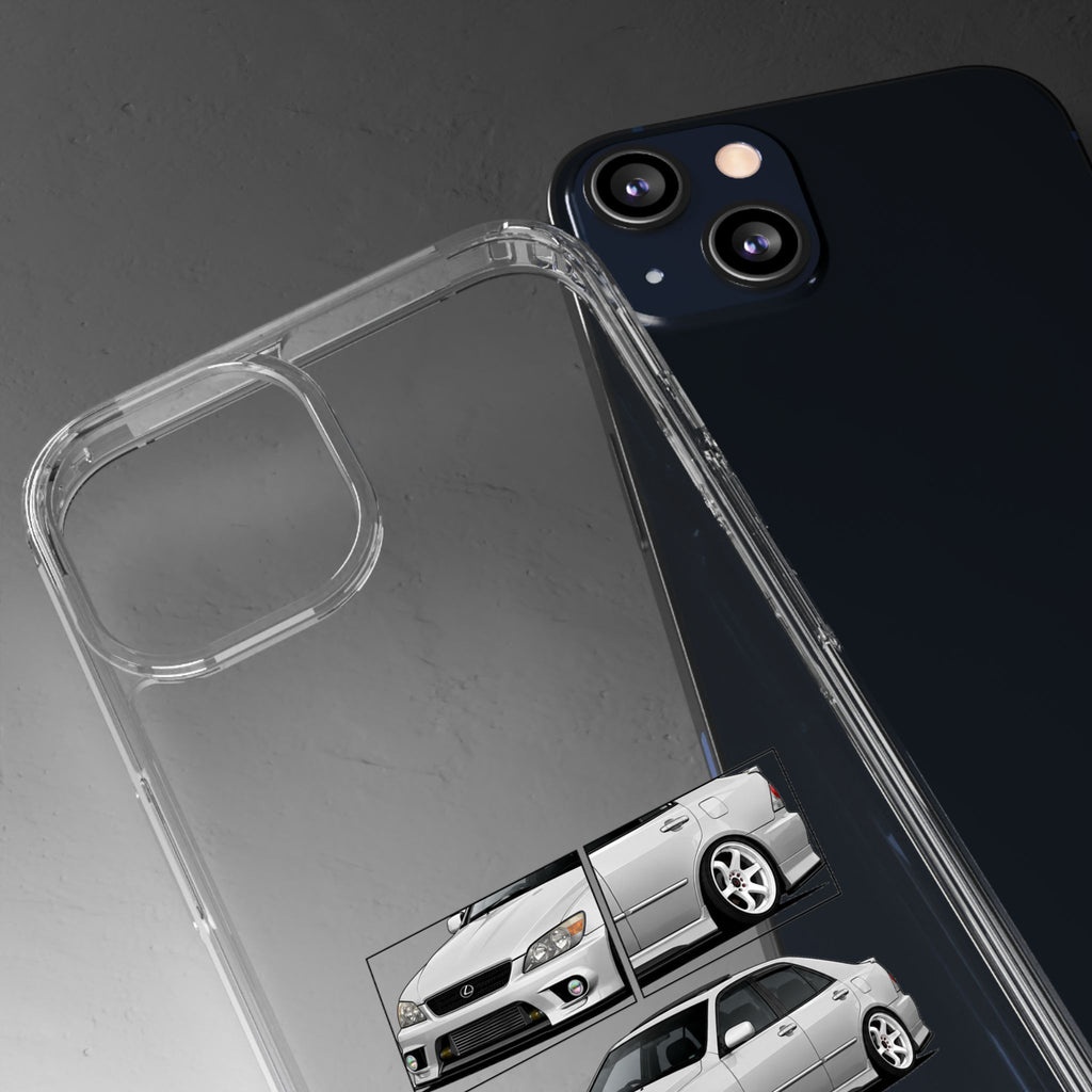 SILVER LEXUS IS200 PHONE CASES