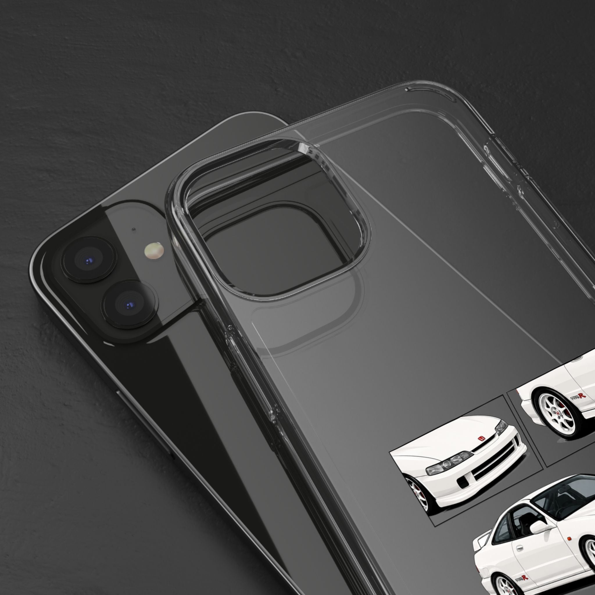 WHITE INTEGRA TYPE R PHONE CASES