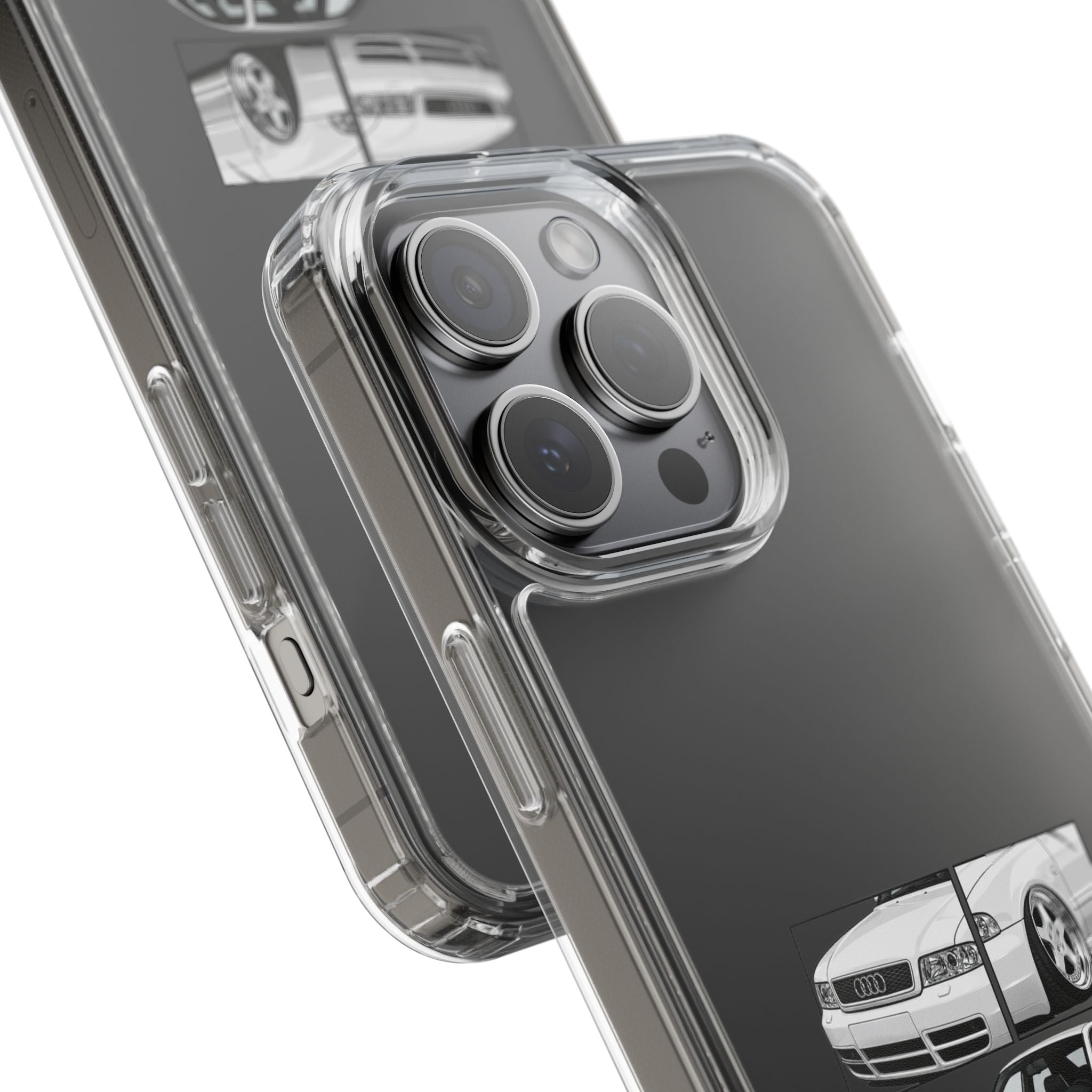 WHITE AUDI A4 B5 PHONE CASES
