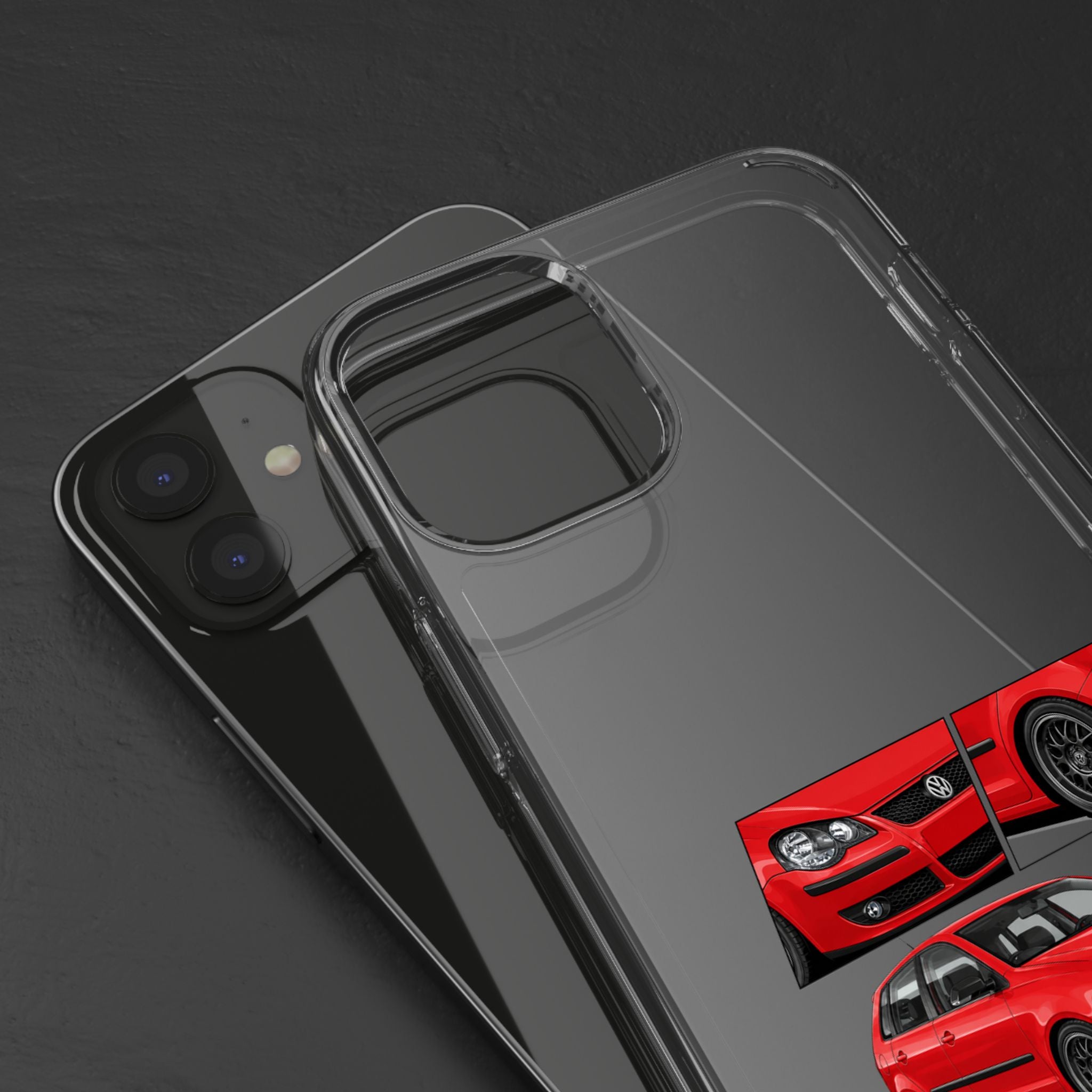 RED VW POLO PHONE CASES