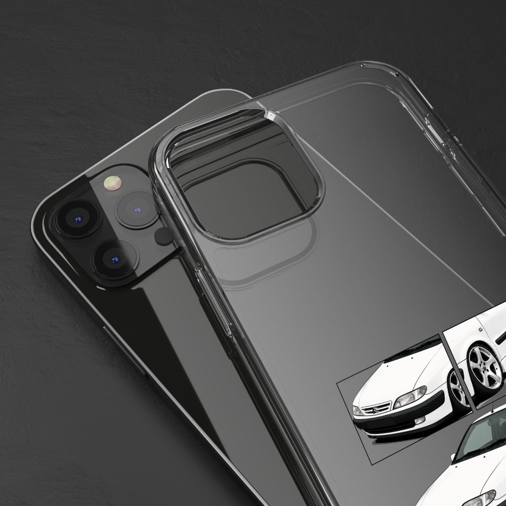 WHITE CITREON XSARA PHONE CASES
