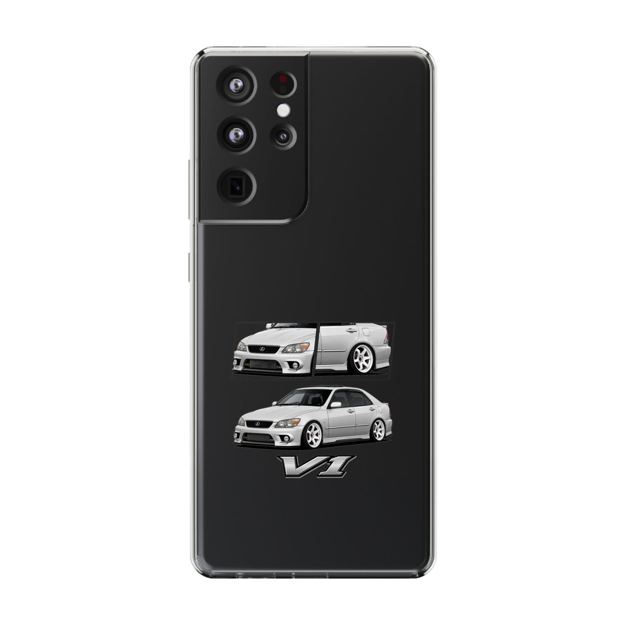 SILVER LEXUS IS200 PHONE CASES