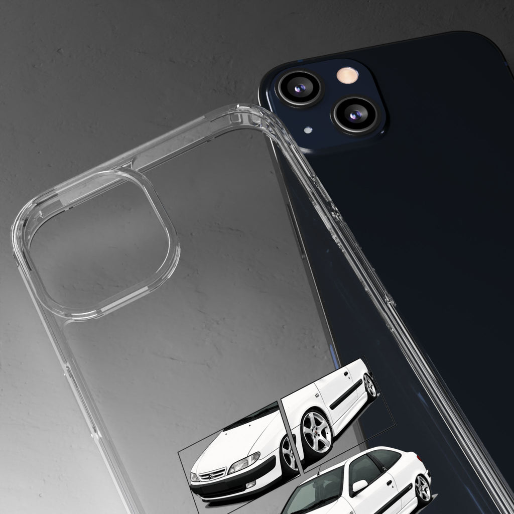 WHITE CITREON XSARA PHONE CASES