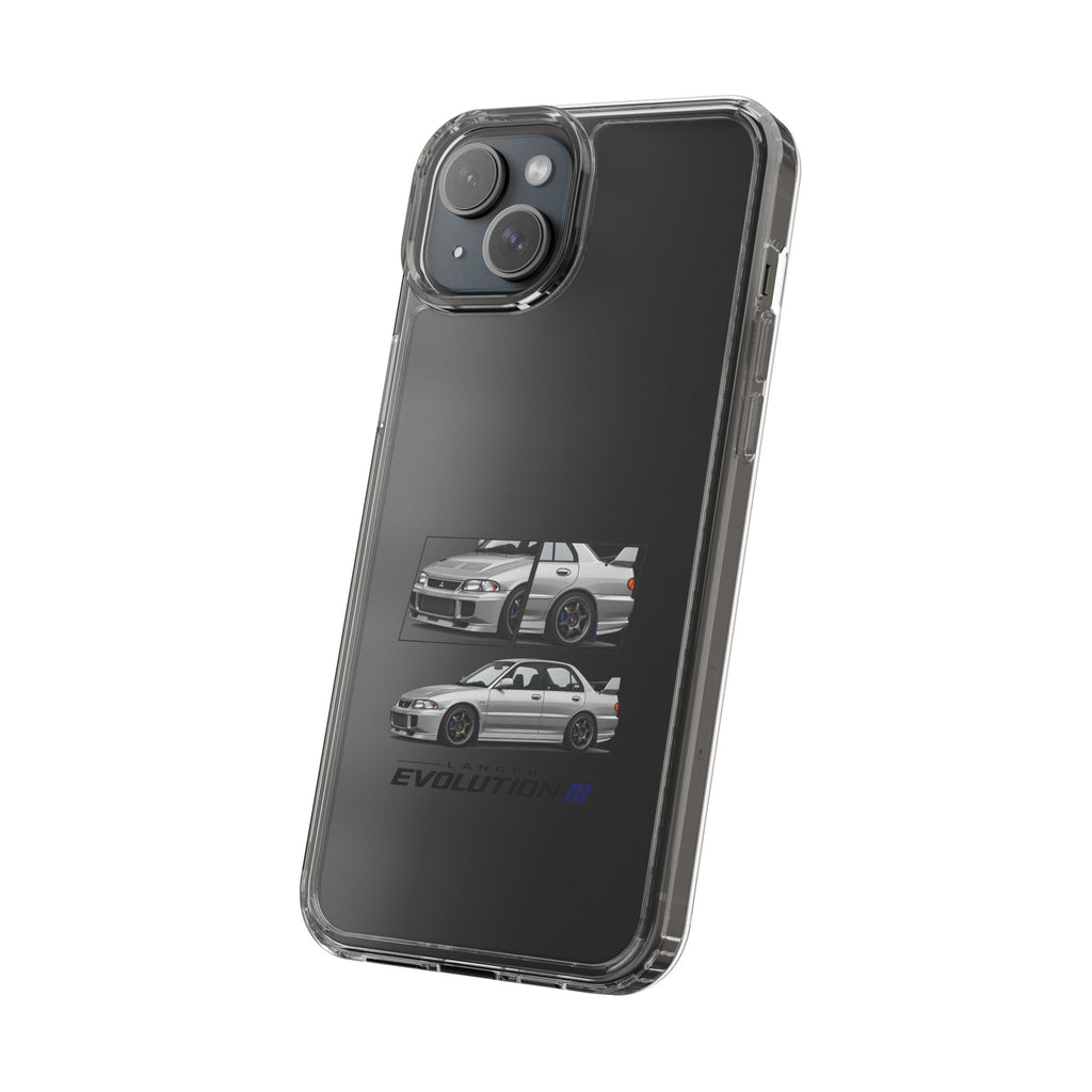 SILVER EVO 3 PHONE CASES