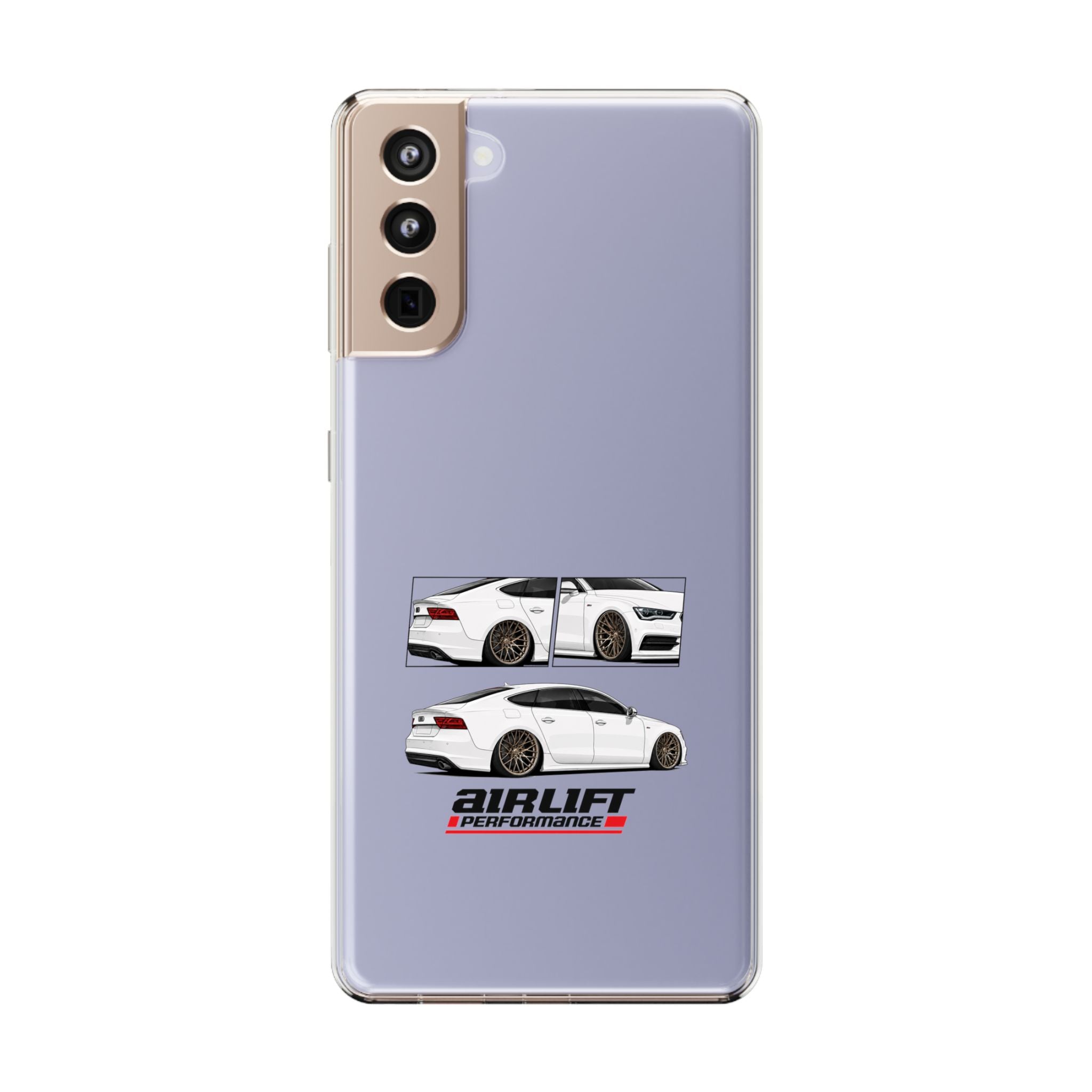 WHITE AUDI A7 PHONE CASES