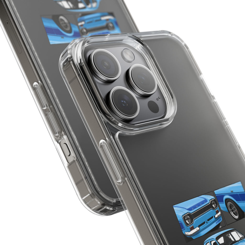 BLUE FORD ESCORT MK1 RS2000 PHONE CASES