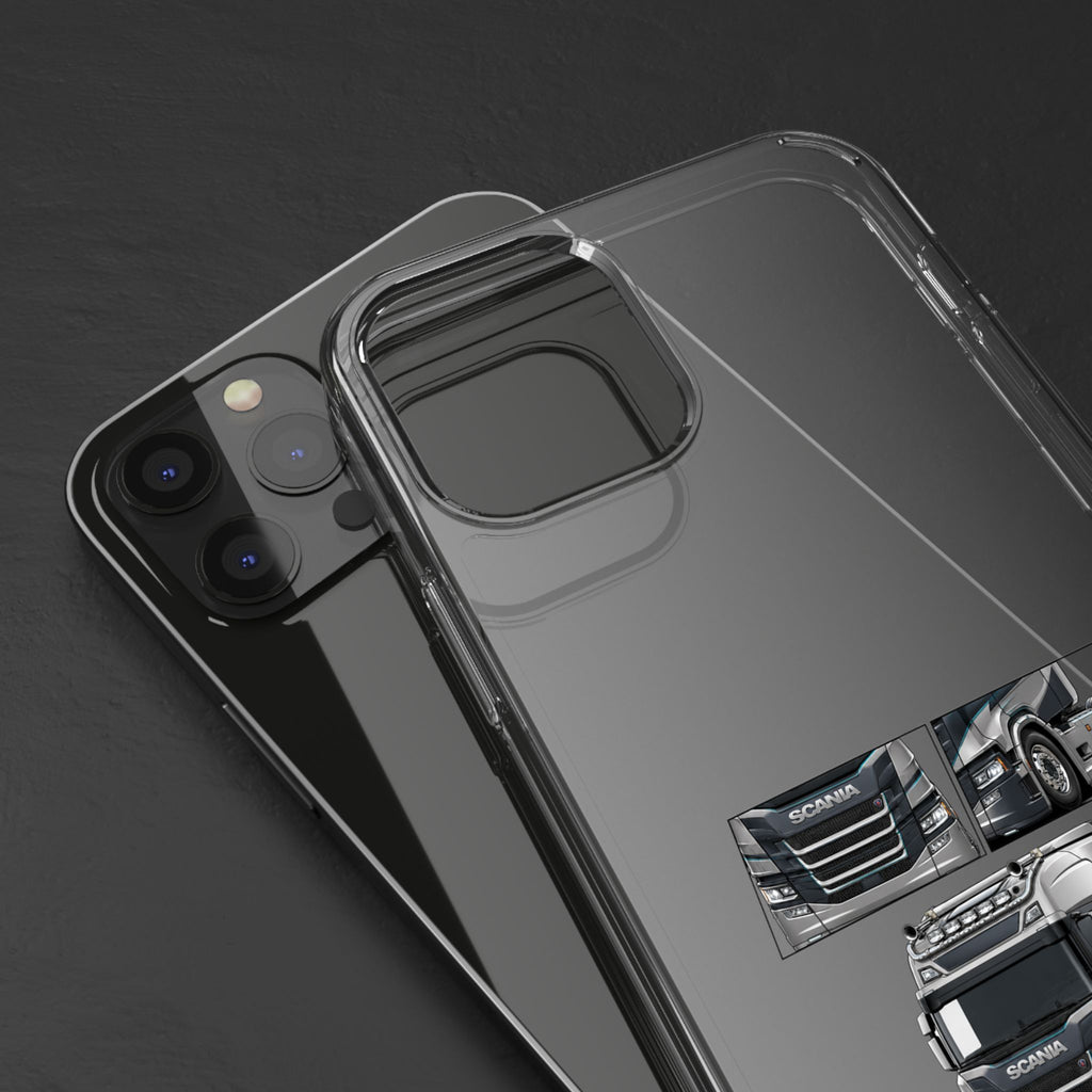 GREY SILVER SCANIA S-SERIES PHONE CASES