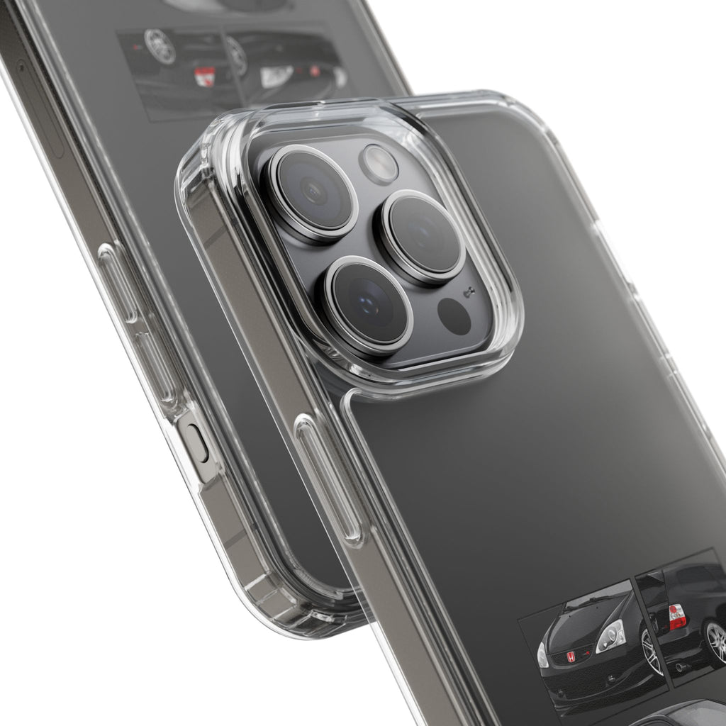BLACK EP3 TYPE R PHONE CASES