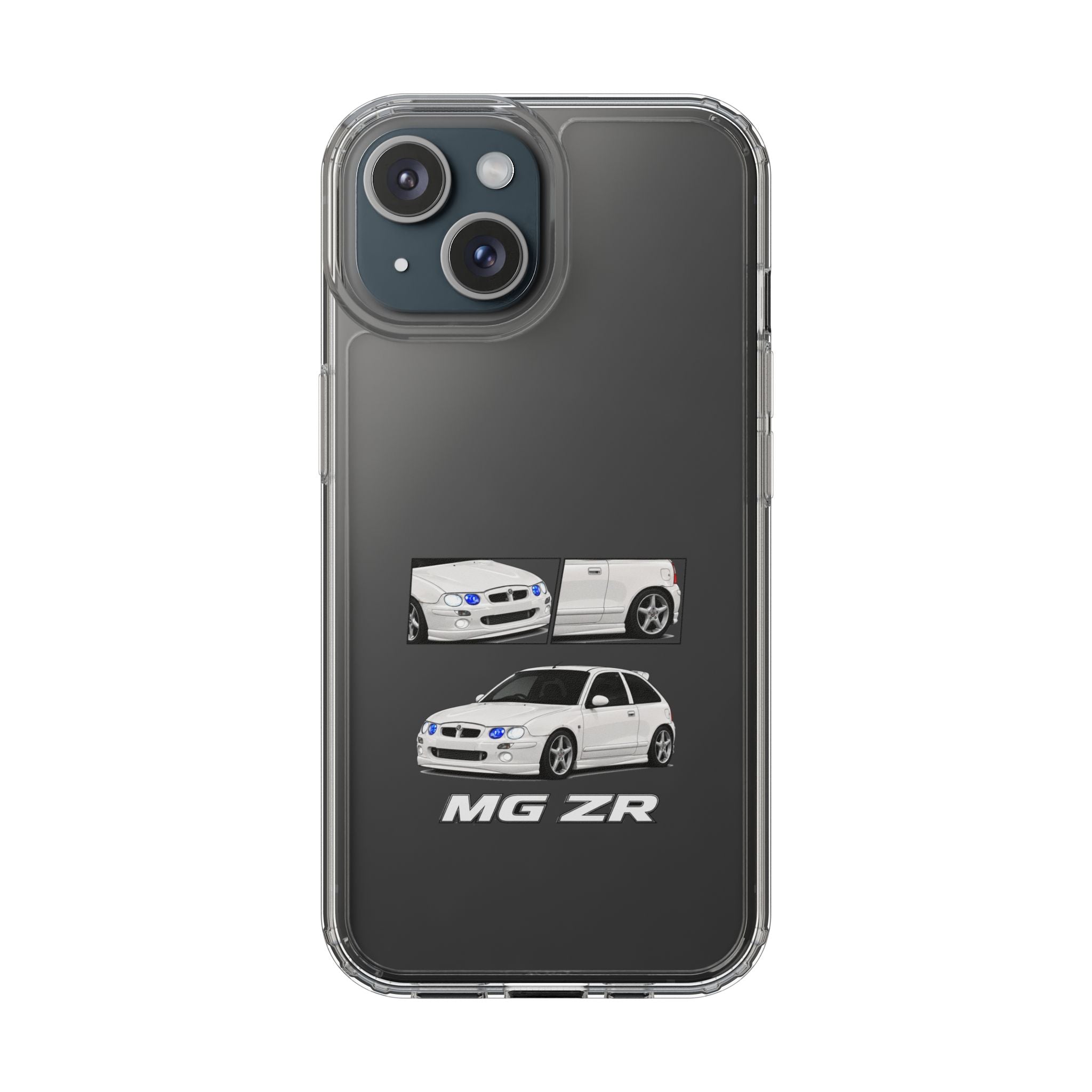 WHITE MG ZR PHONE CASES