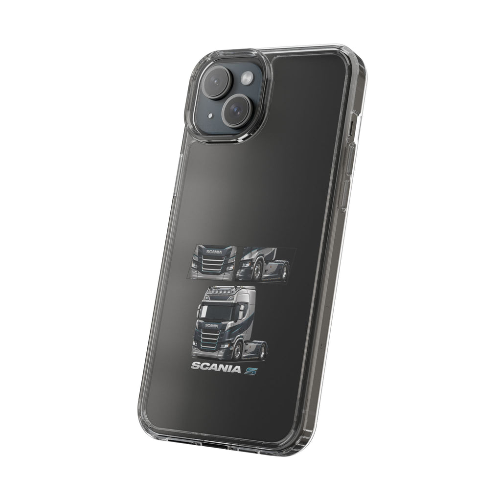 GREY SILVER SCANIA S-SERIES PHONE CASES