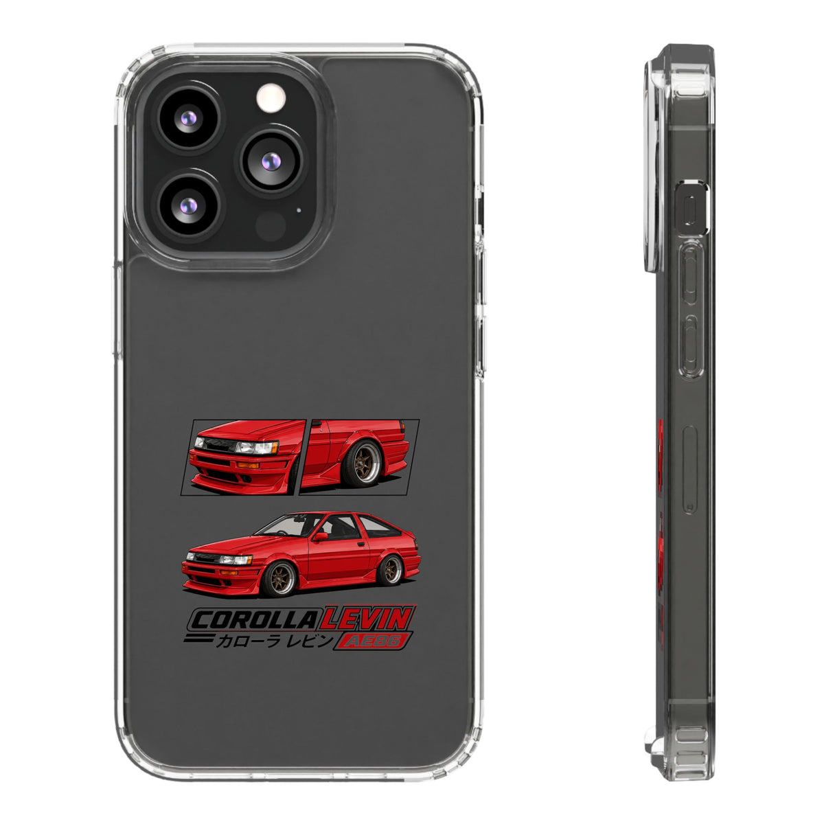 RED AE86 LEVIN PHONE CASES