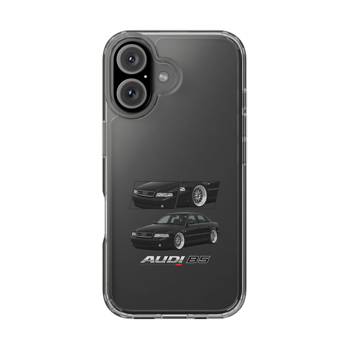 BLACK B5 AUDI A4 PHONE CASES