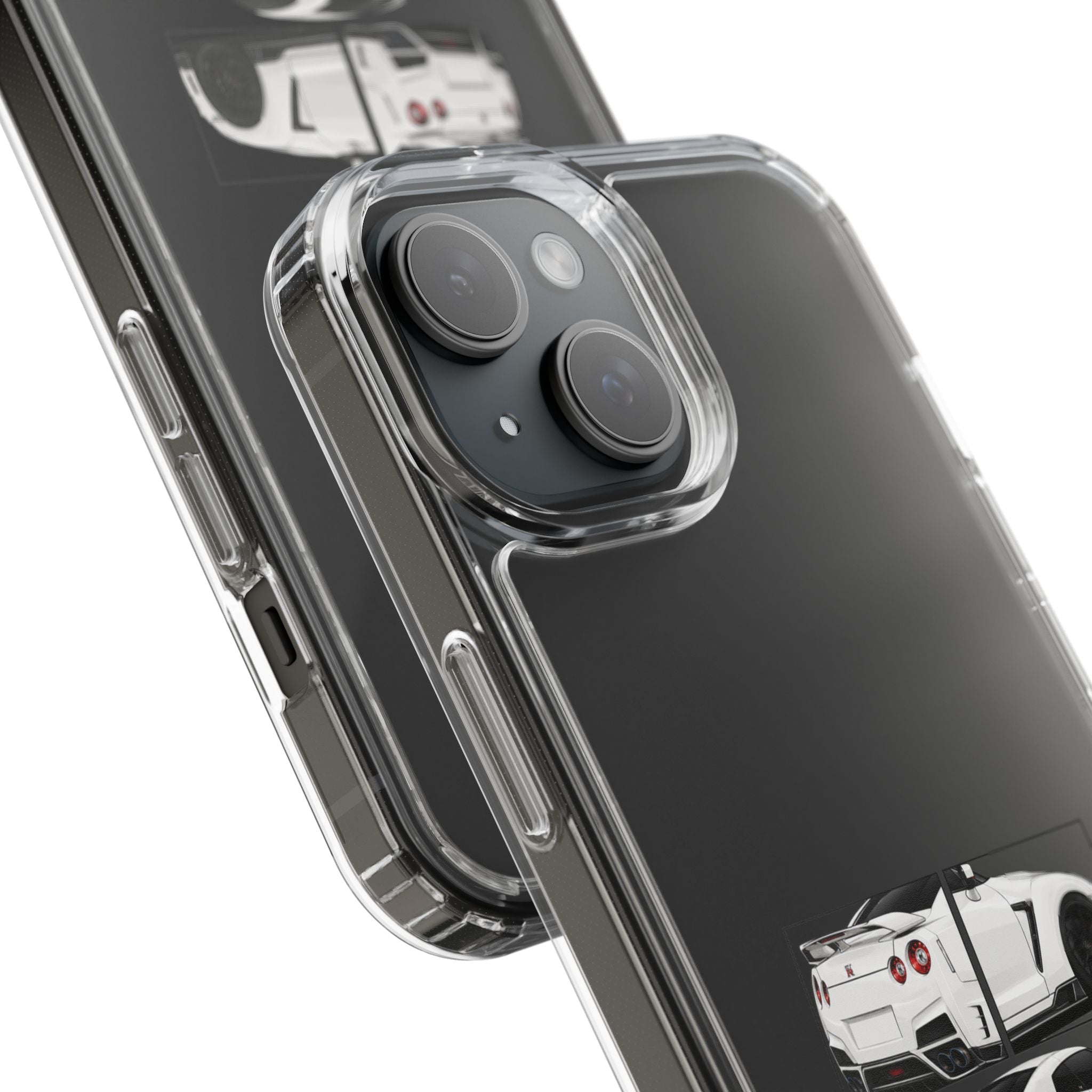 WHITE NISSAN GTR PHONE CASES