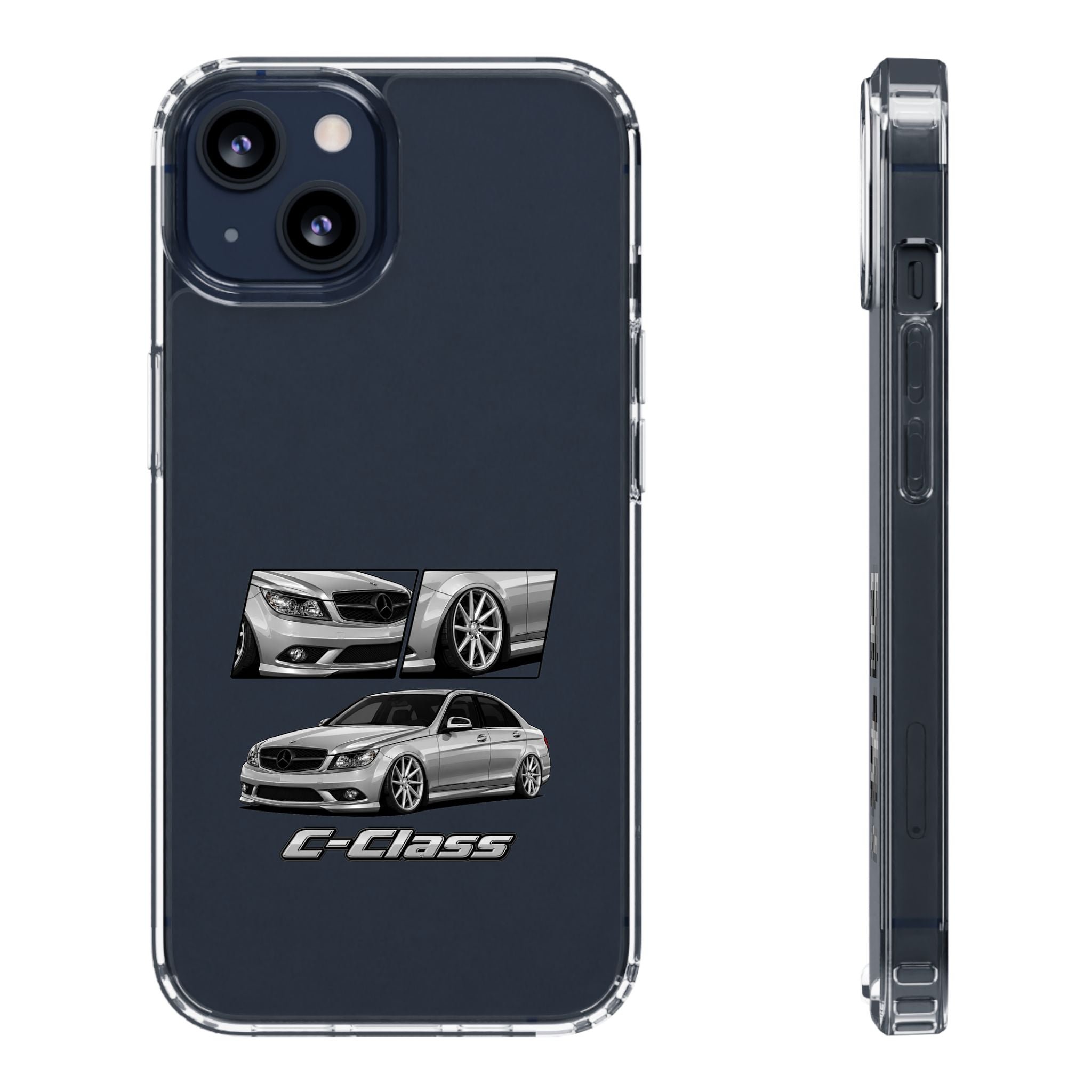 SILVER C-CLASS PHONE CASES
