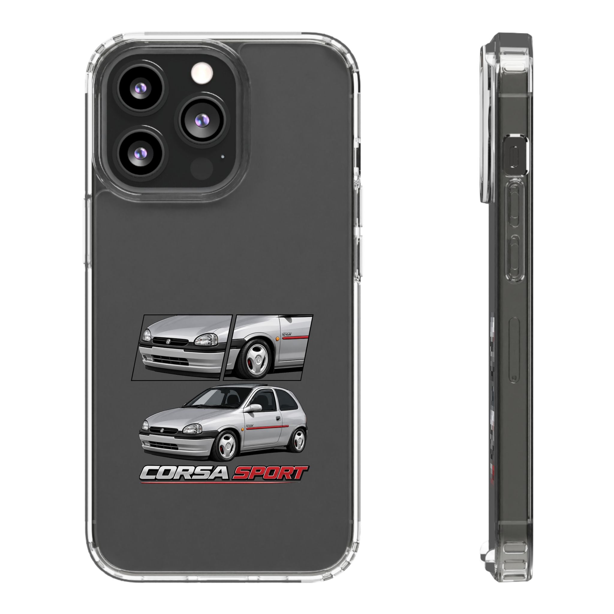 SILVER CORSA B PHONE CASES