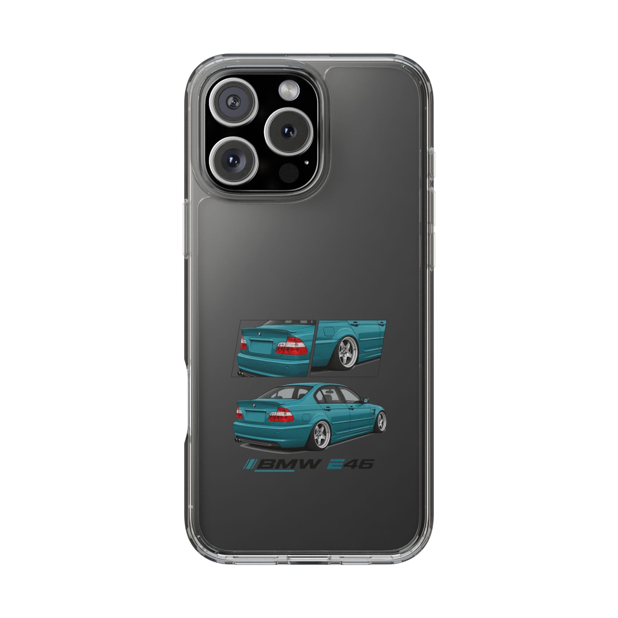 TURQUOISE BMW E46 PHONE CASES