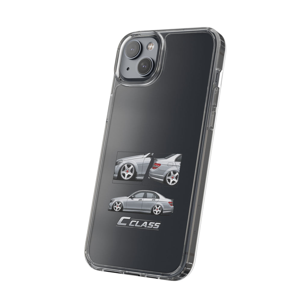 SILVER MERC C-CLASS PHONE CASES