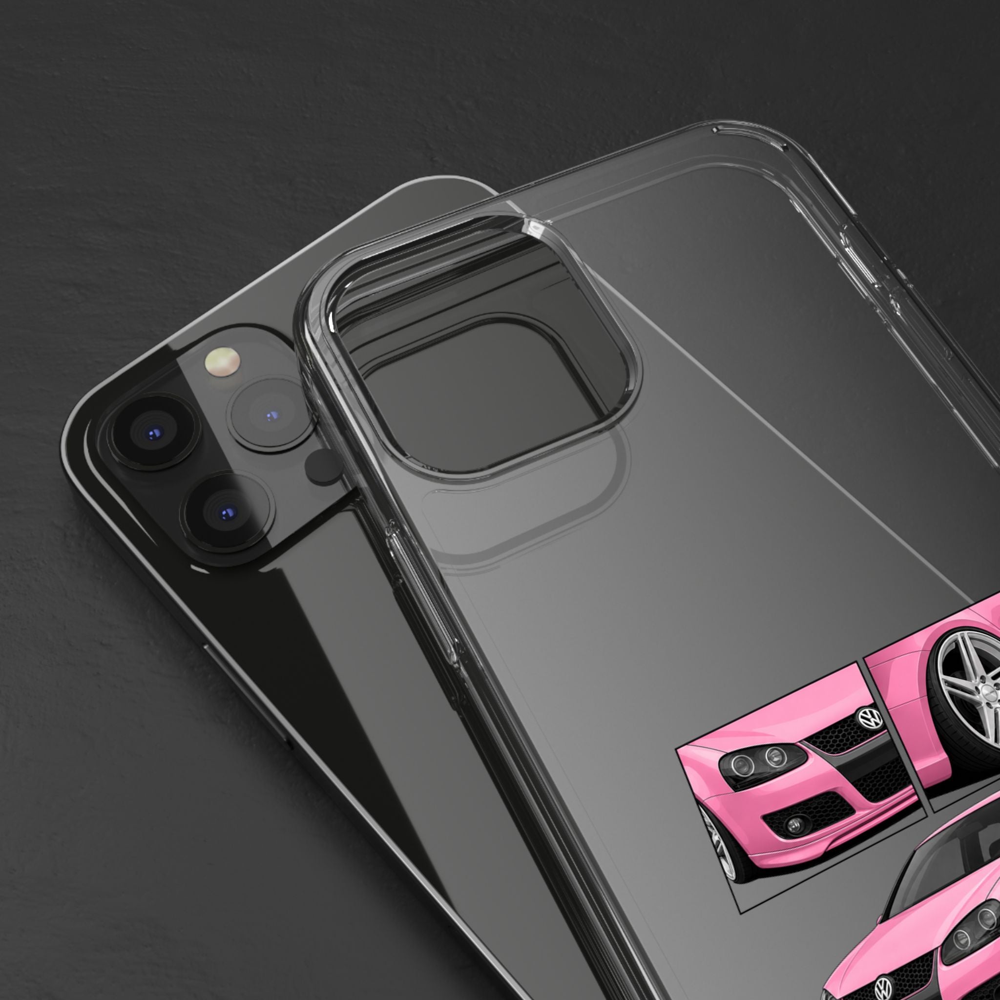 PINK MK5 GOLF PHONE CASE