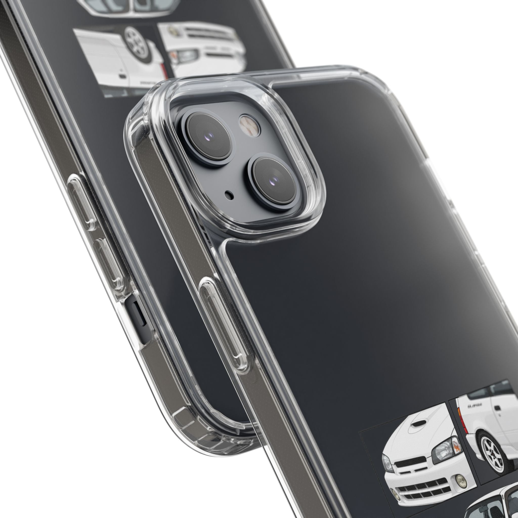 WHITE TOYOTA GLANZA PHONE CASES