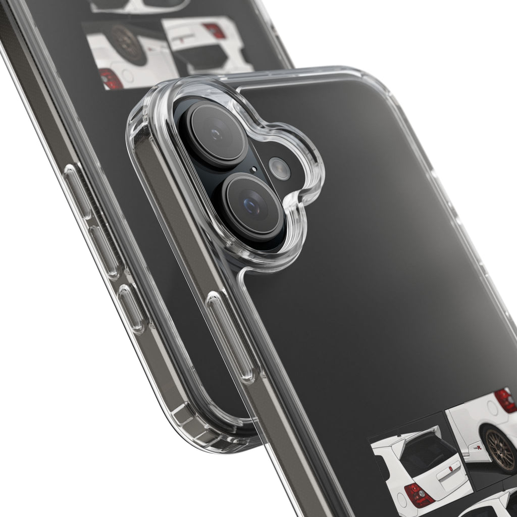 WHITE EP3 TYPE R PHONE CASES