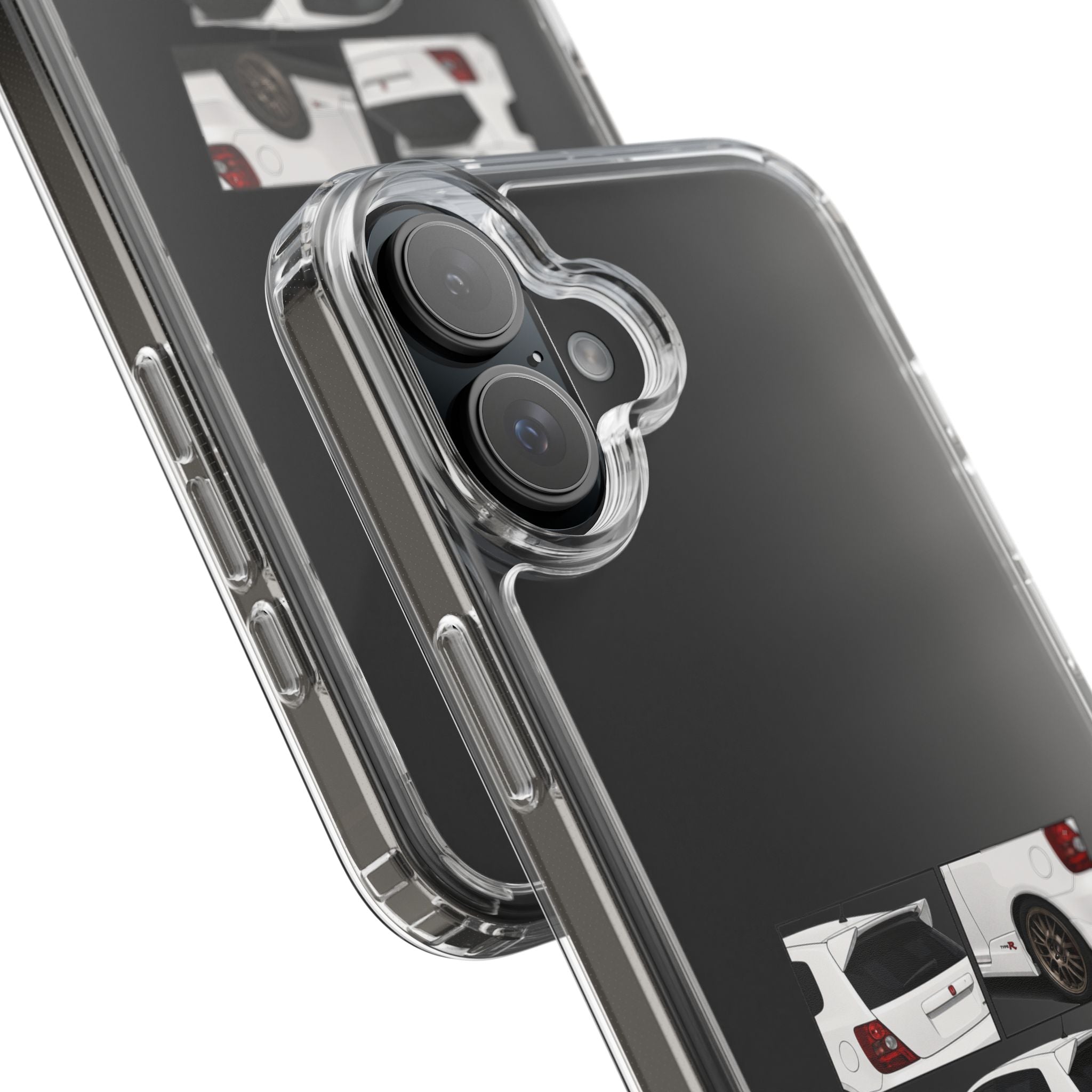 WHITE EP3 TYPE R PHONE CASES