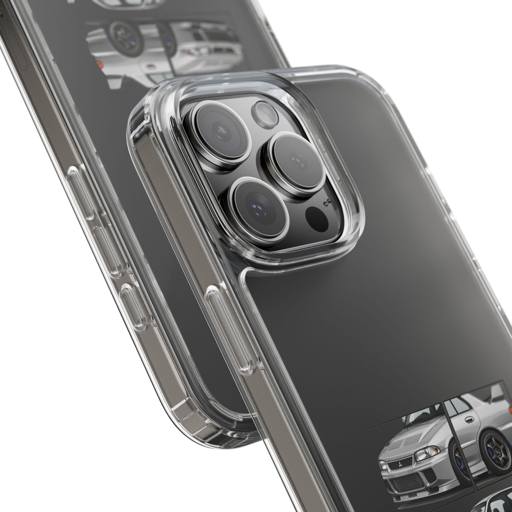 SILVER EVO 3 PHONE CASES