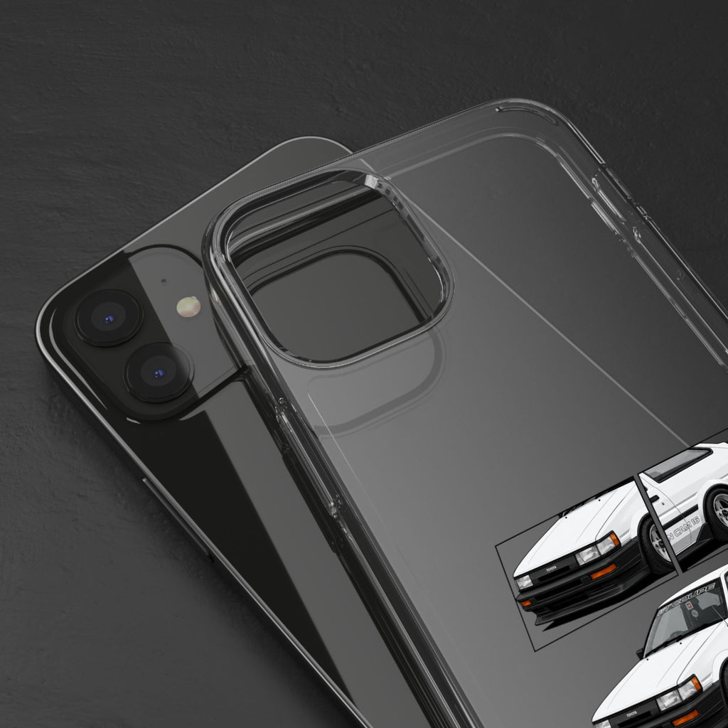 WHITE AE86 TWINCAM PHONE CASES