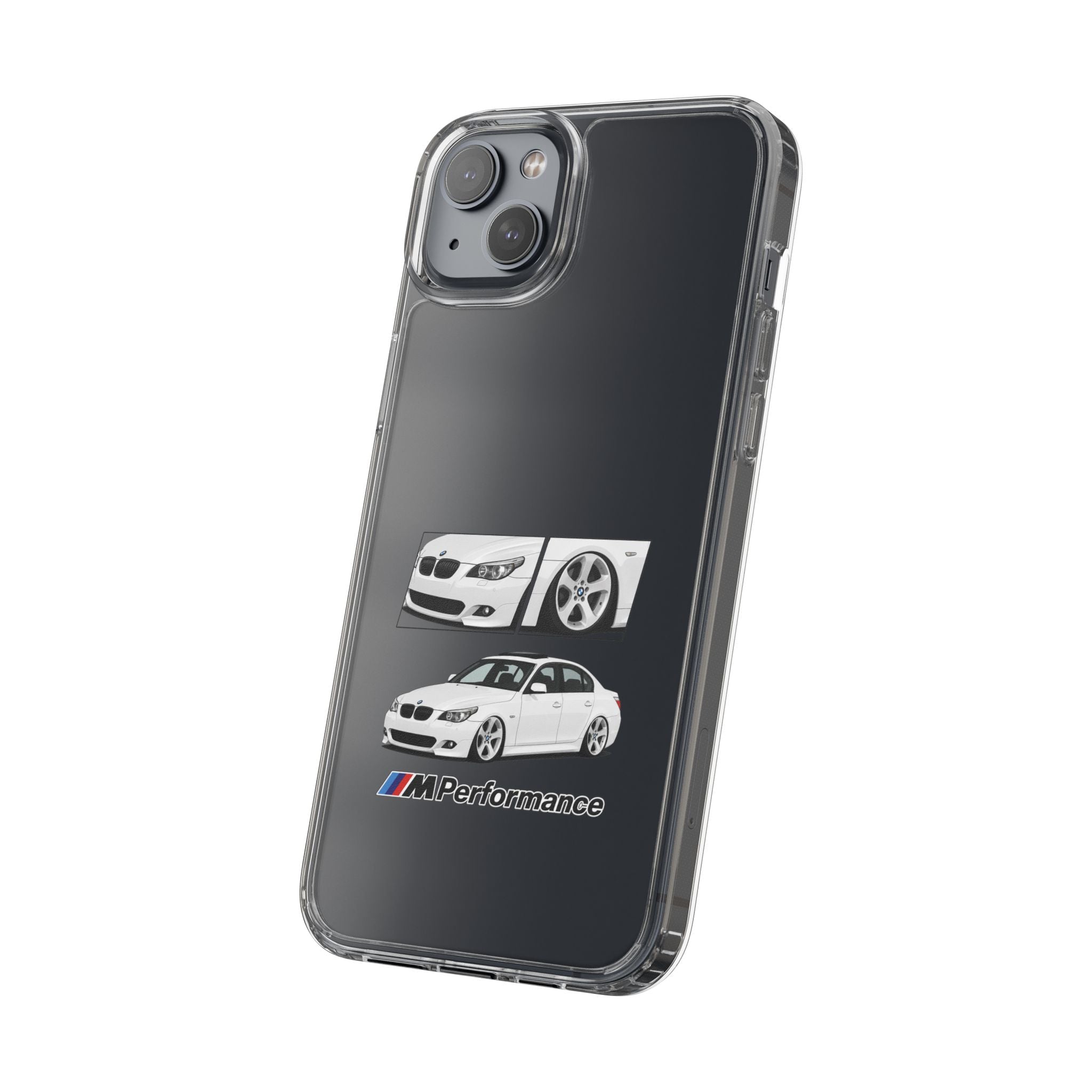 WHITE E60 PHONE CASES