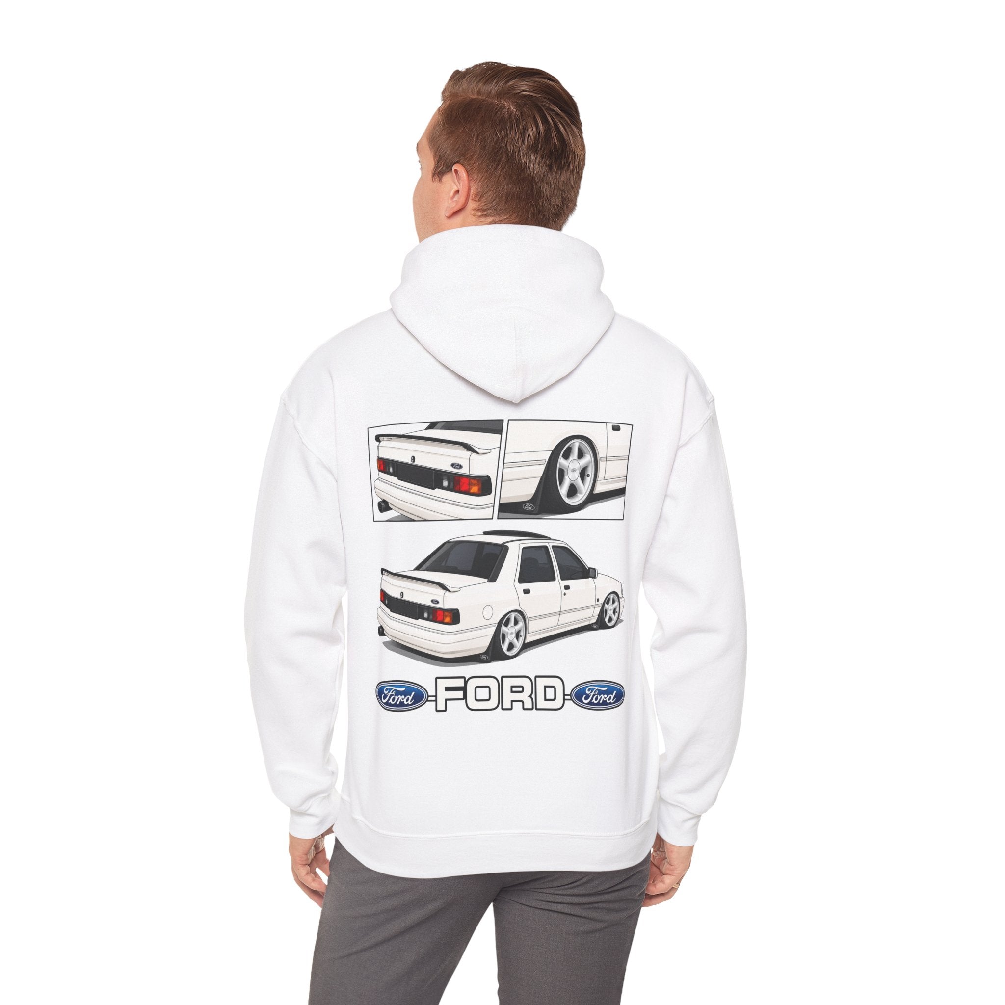 WHITE FORD SIERRA SAPPHIRE JUMPER