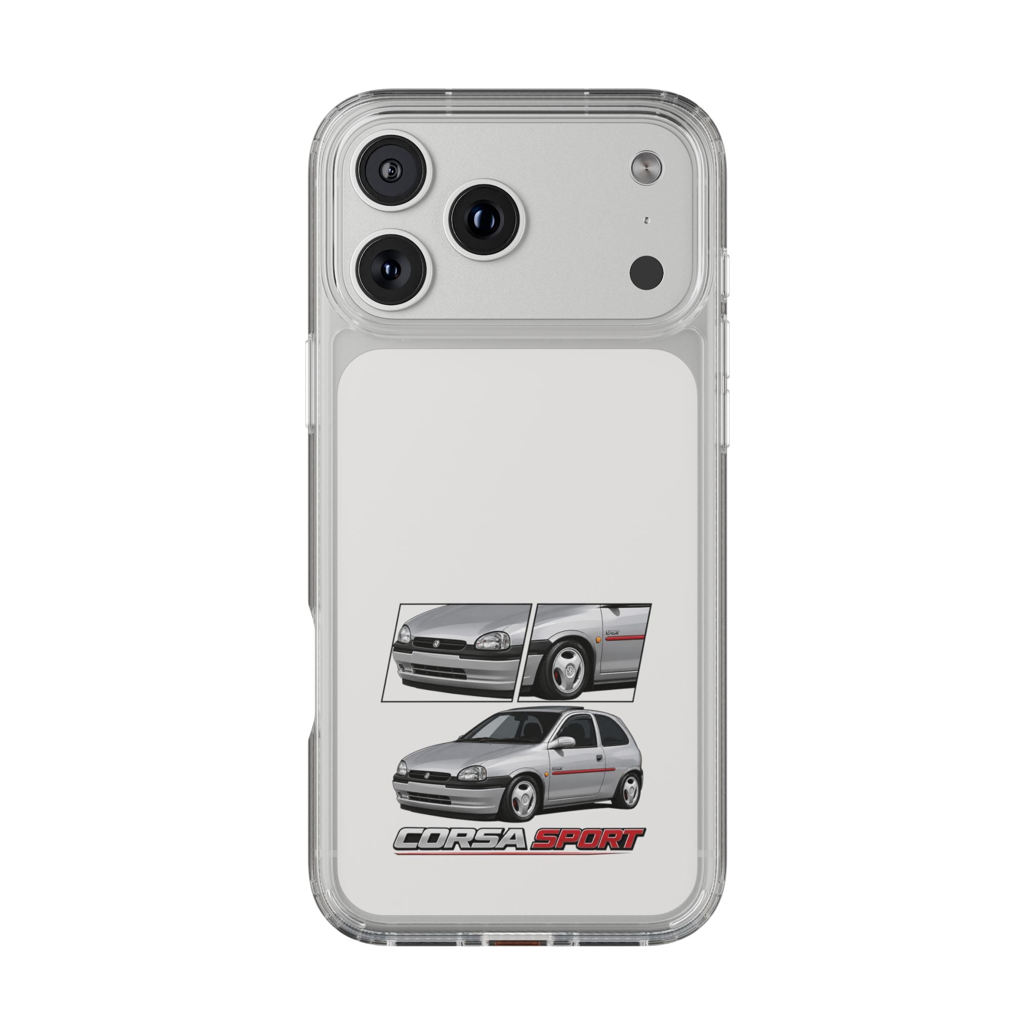 SILVER CORSA B PHONE CASES