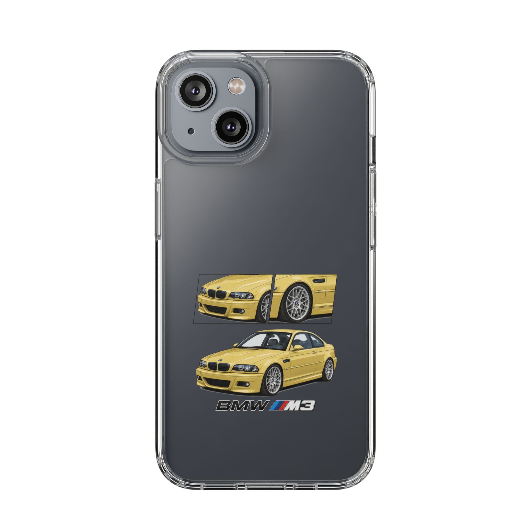 YELLOW BMW E46 PHONE CASES