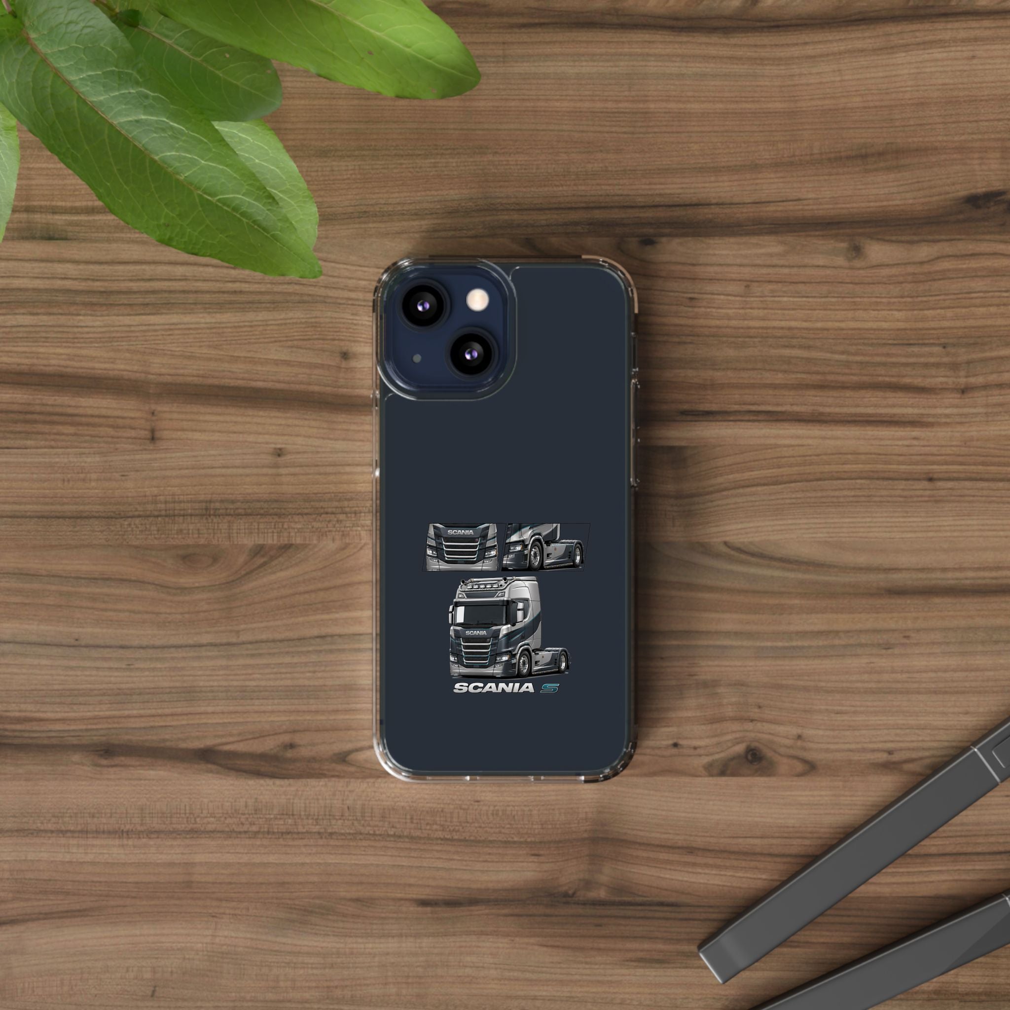GREY SILVER SCANIA S-SERIES PHONE CASES