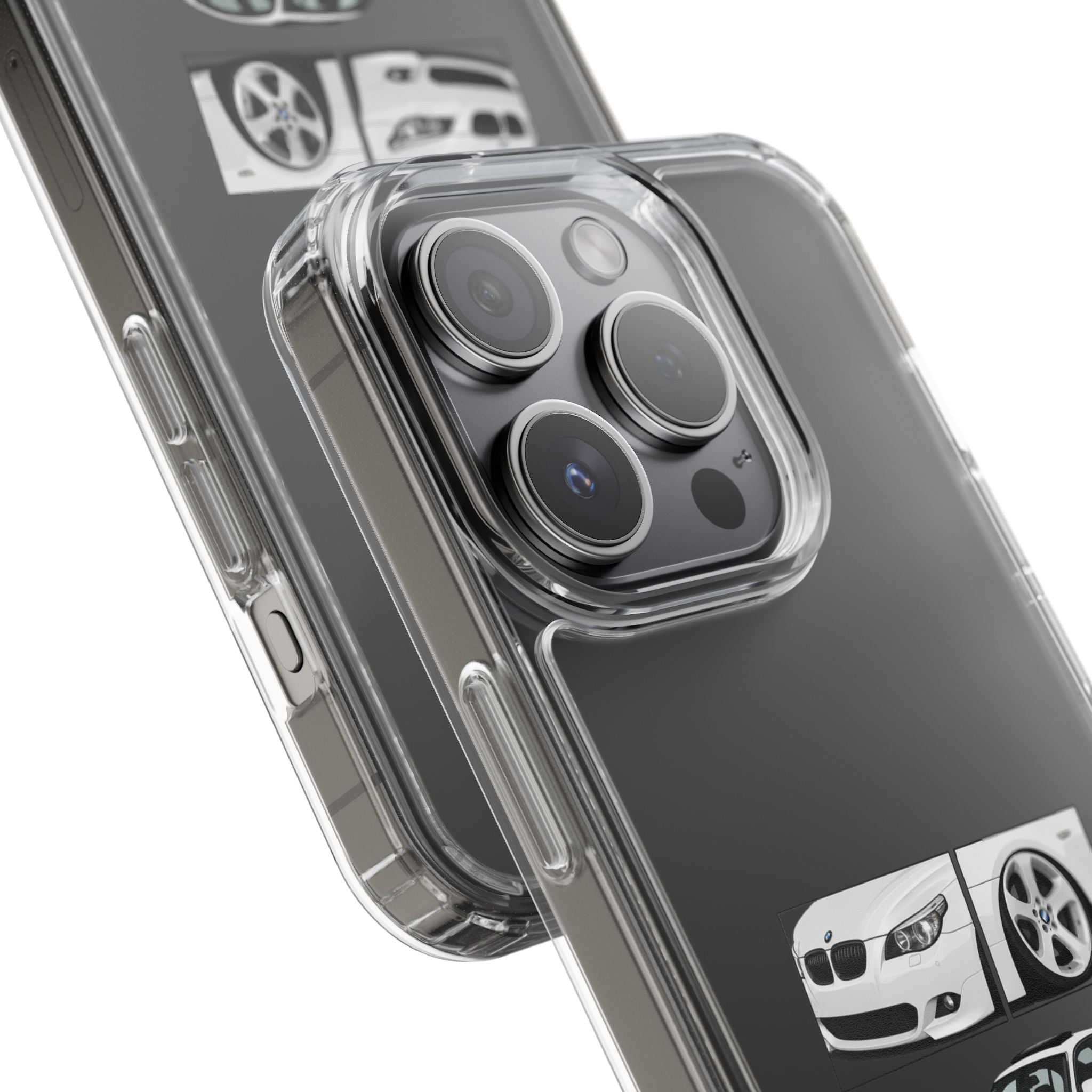 WHITE E60 PHONE CASES