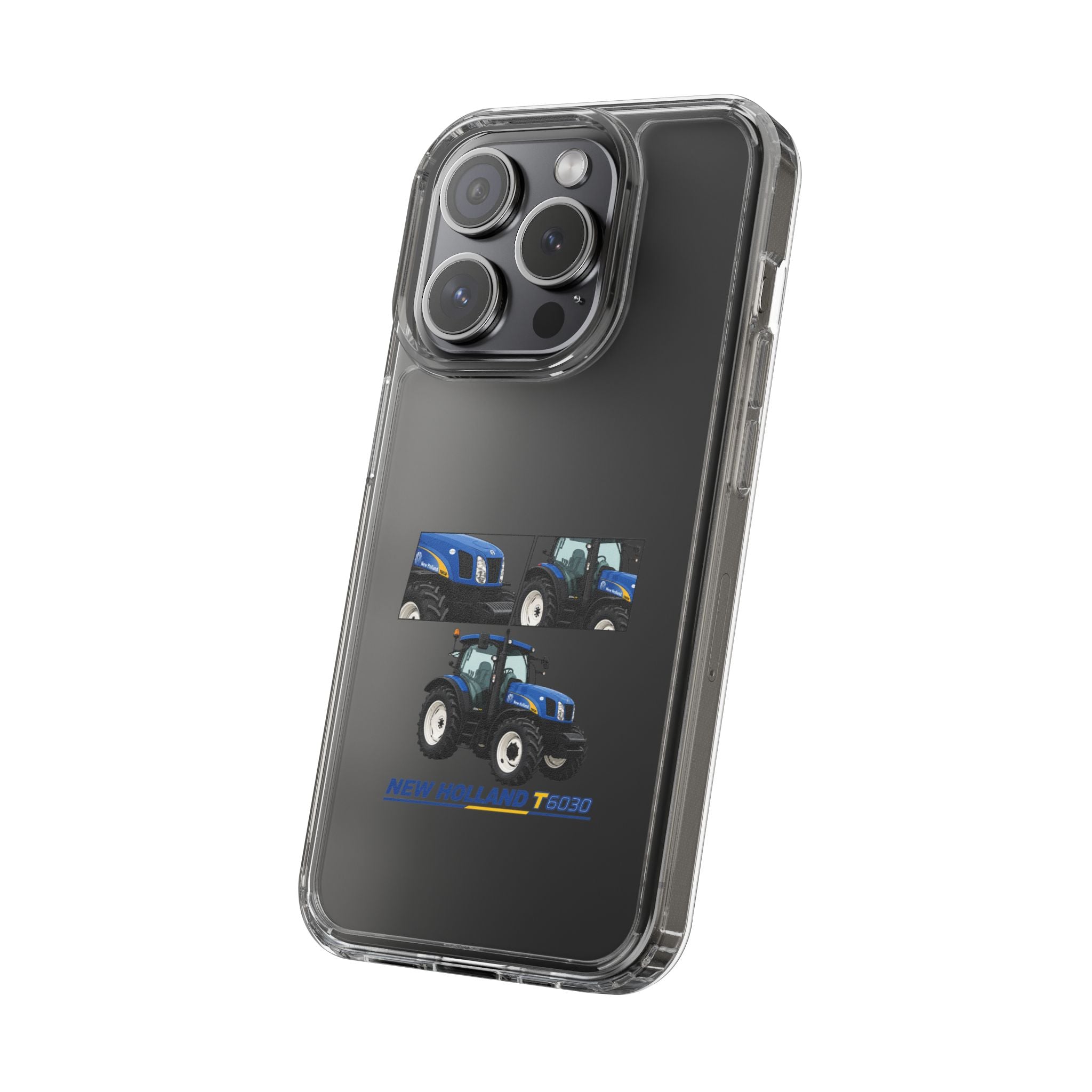 BLUE NEW HOLLAND T6030 PHONE CASES
