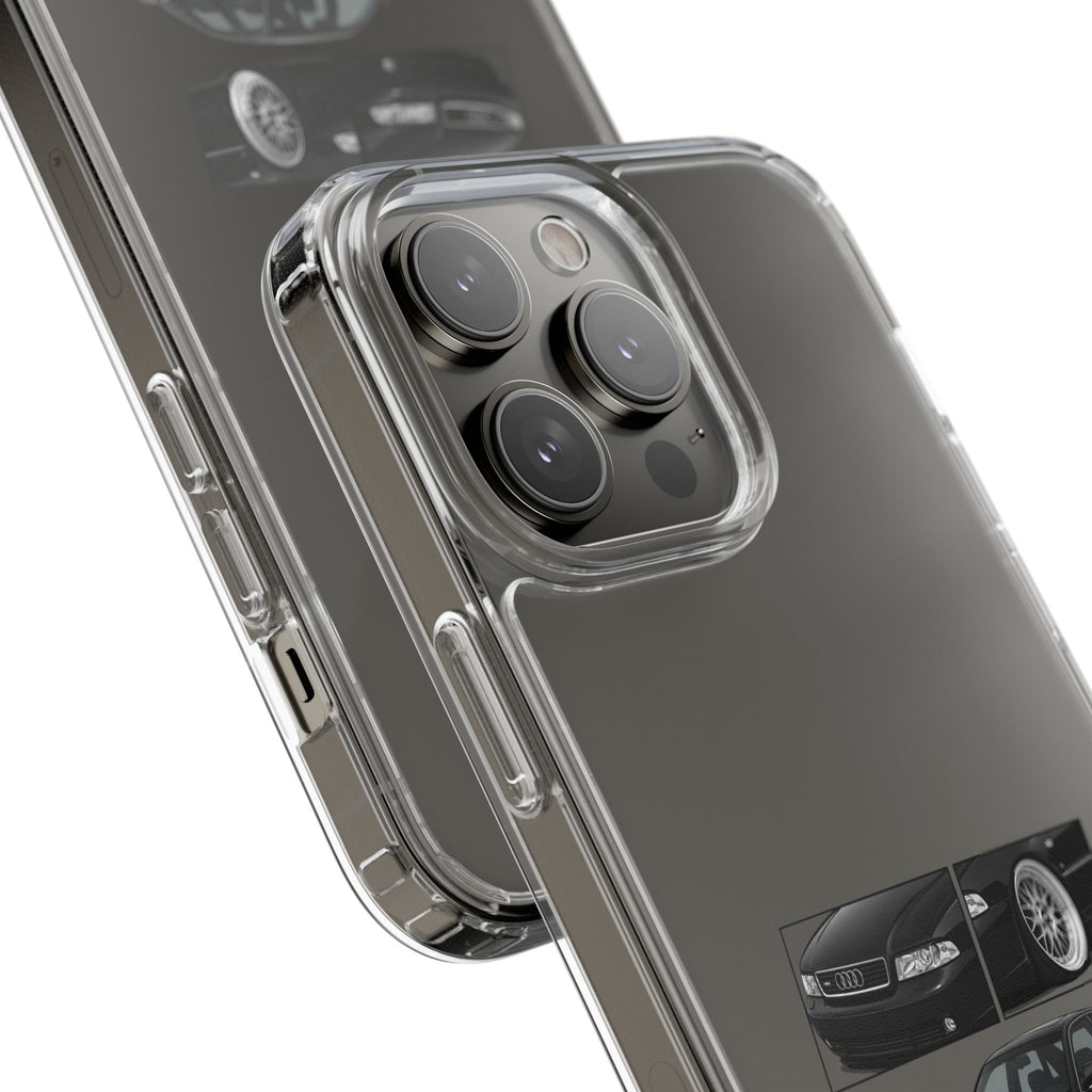 BLACK B5 AUDI A4 PHONE CASES