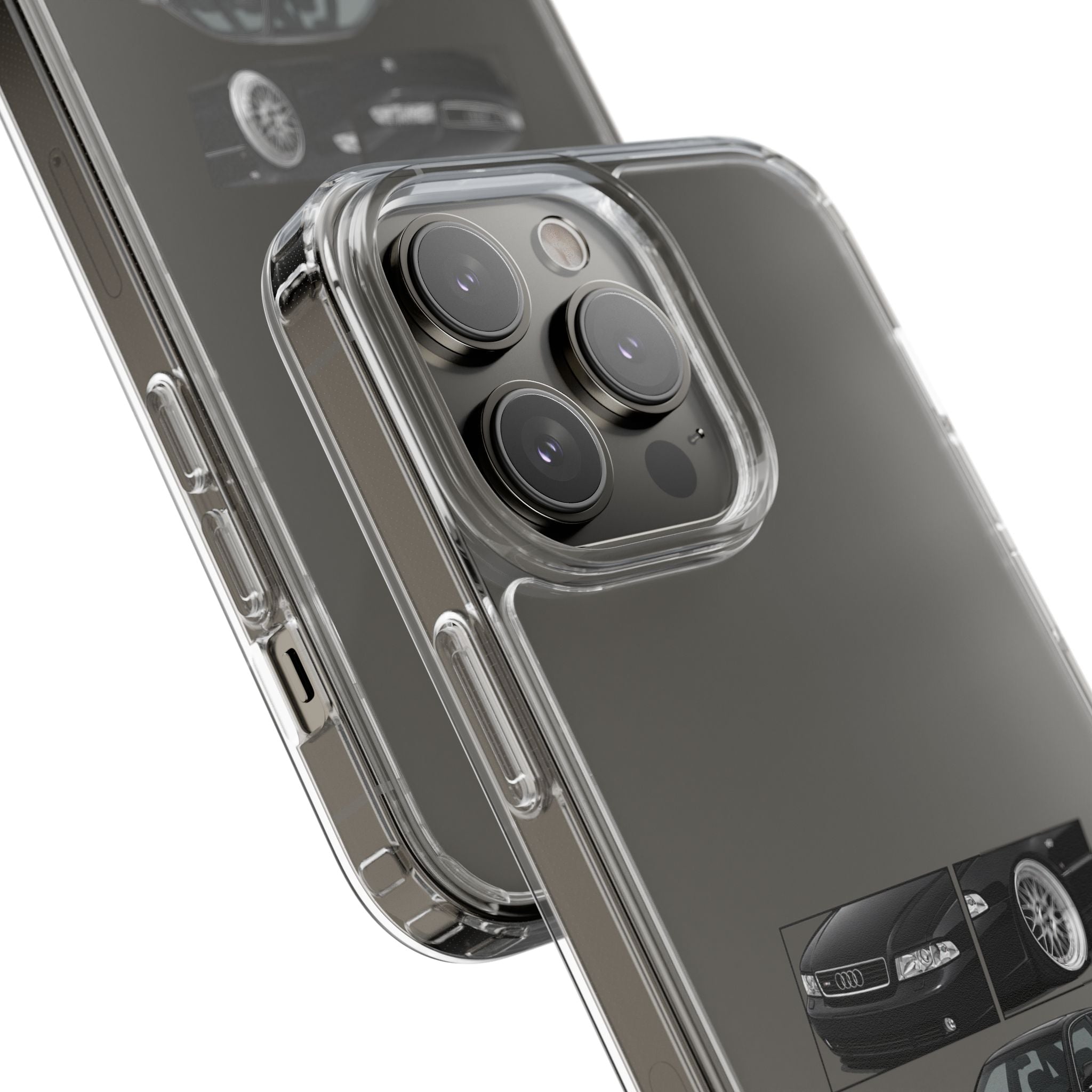 BLACK B5 AUDI A4 PHONE CASES