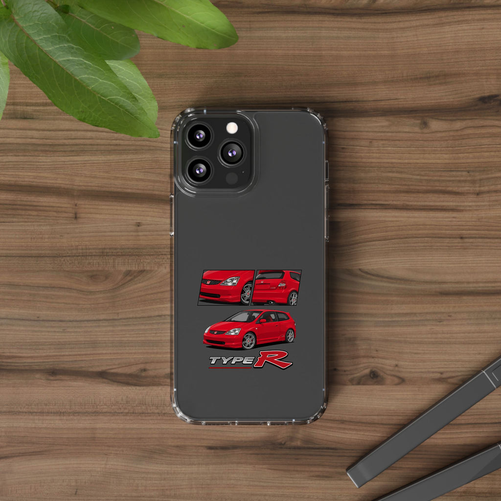 RED CIVIC TYPE R PHONE CASES