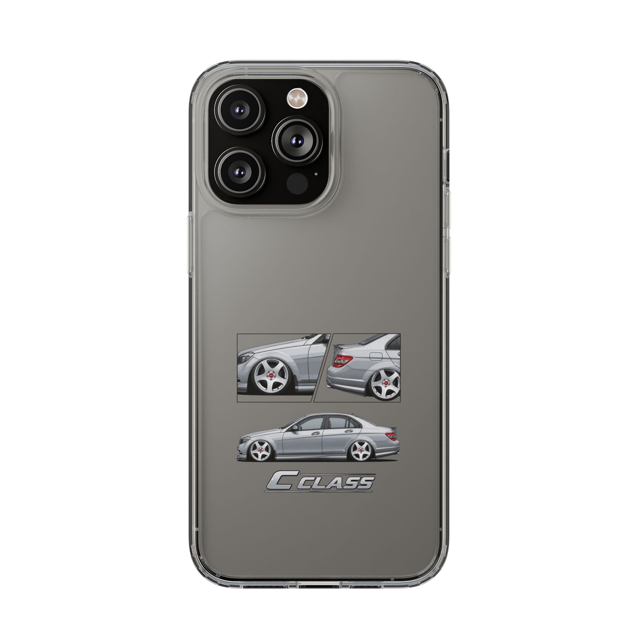 SILVER MERC C-CLASS PHONE CASES