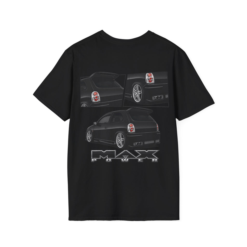 BLACK MAX POWER CORSA B T-SHIRT