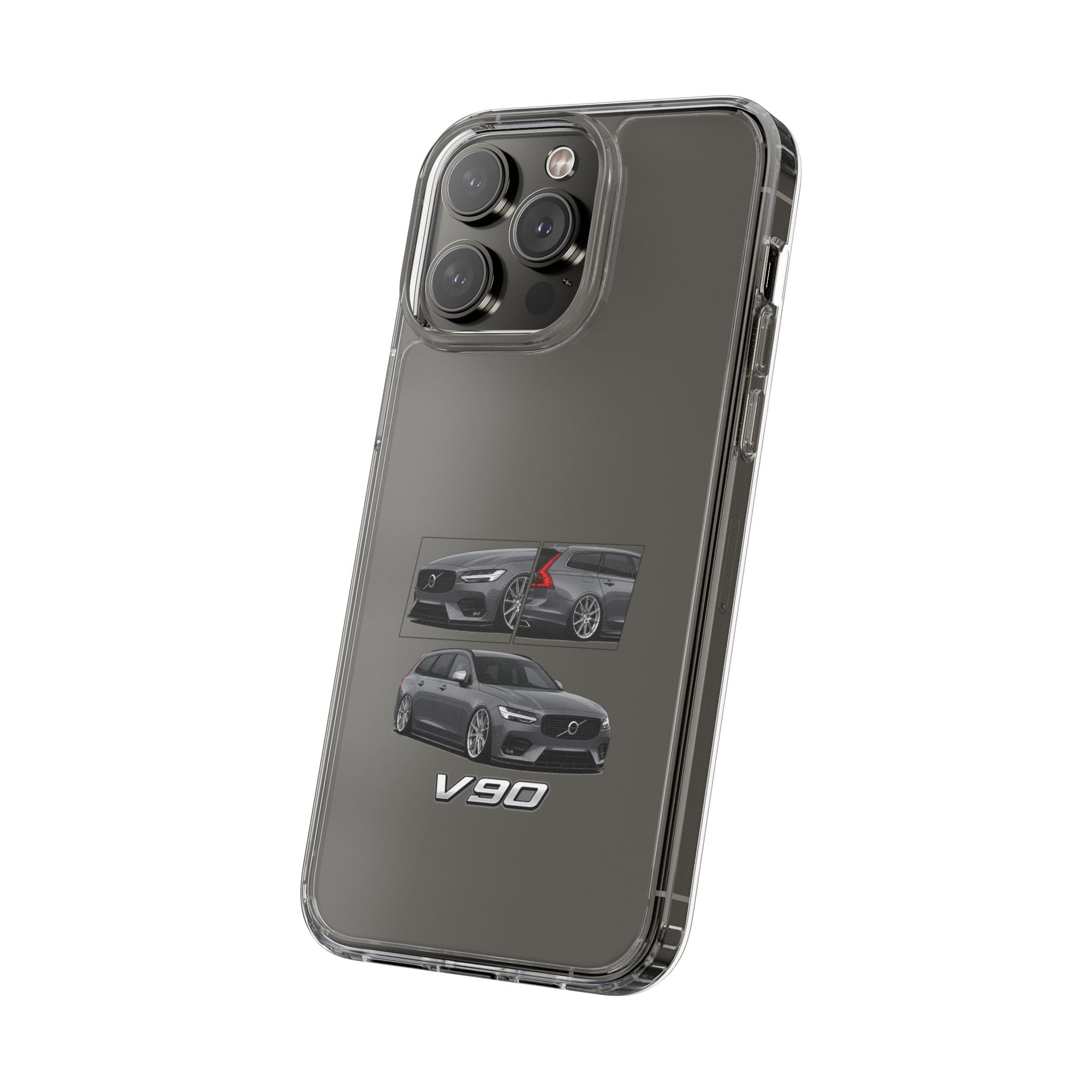 GREY VOLVO V90 PHONE CASES