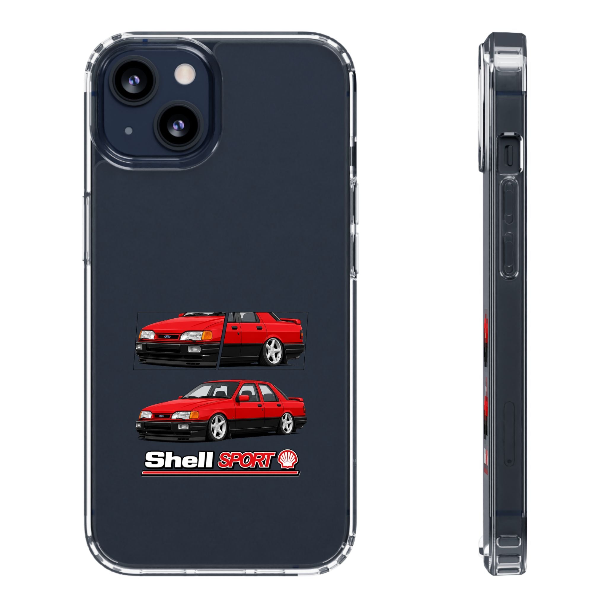 RED OVER BLACK SIERRA SAPPHIRE PHONE CASES