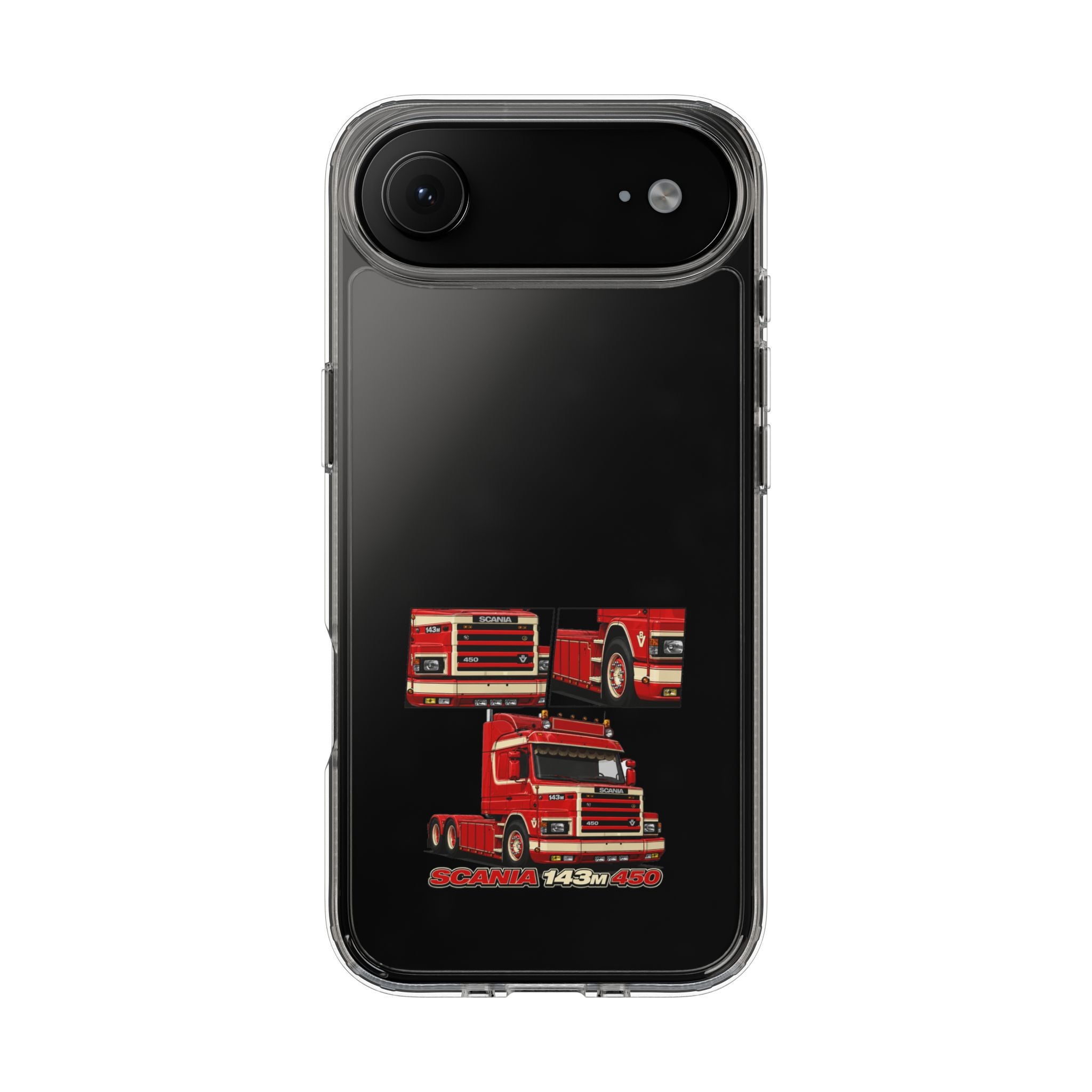 RED SCANIA 450 143M PHONE CASES