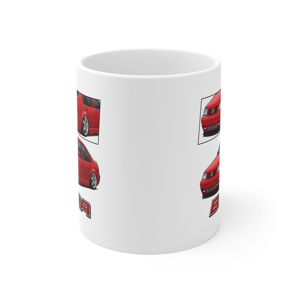 RED VW BORA MUG