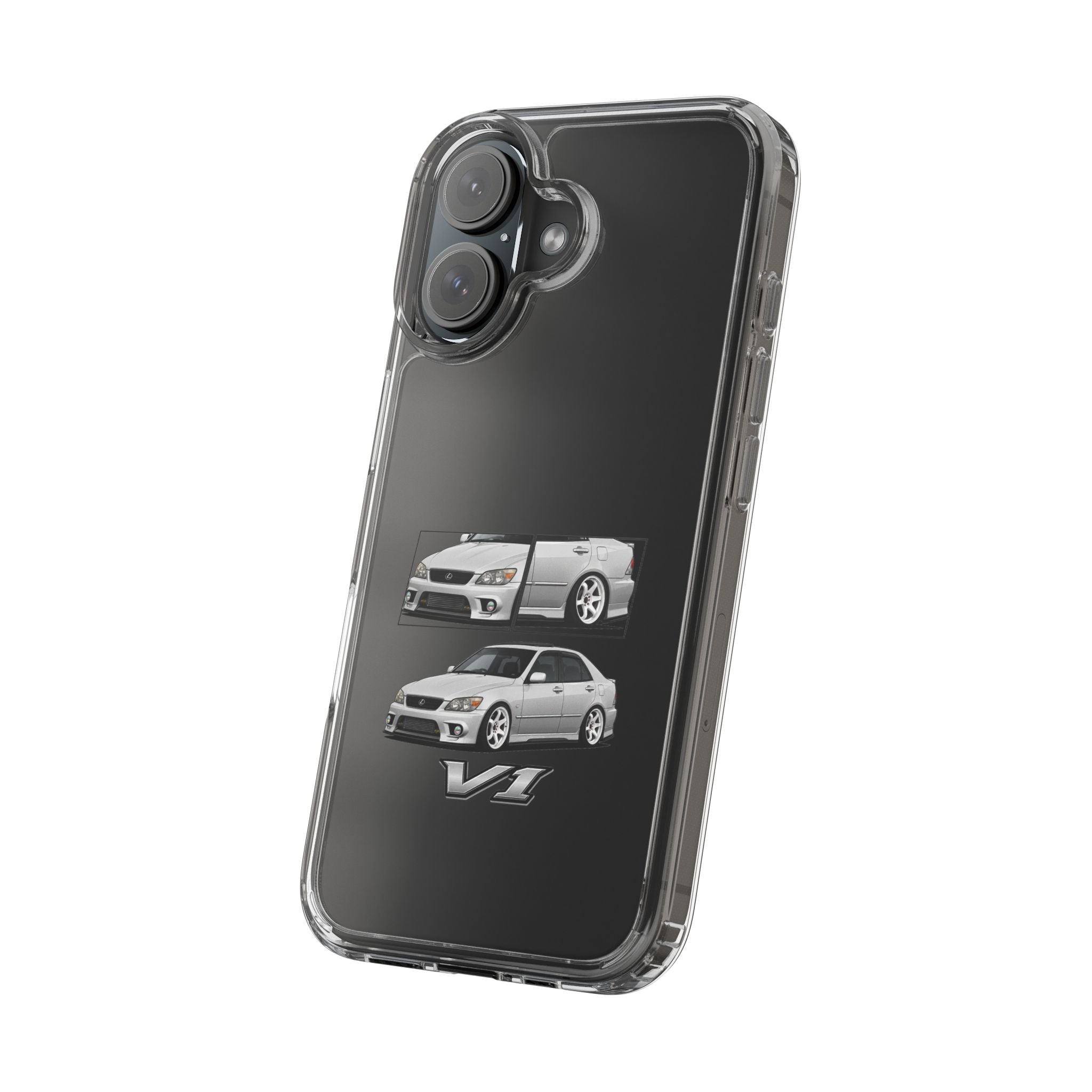 SILVER LEXUS IS200 PHONE CASES