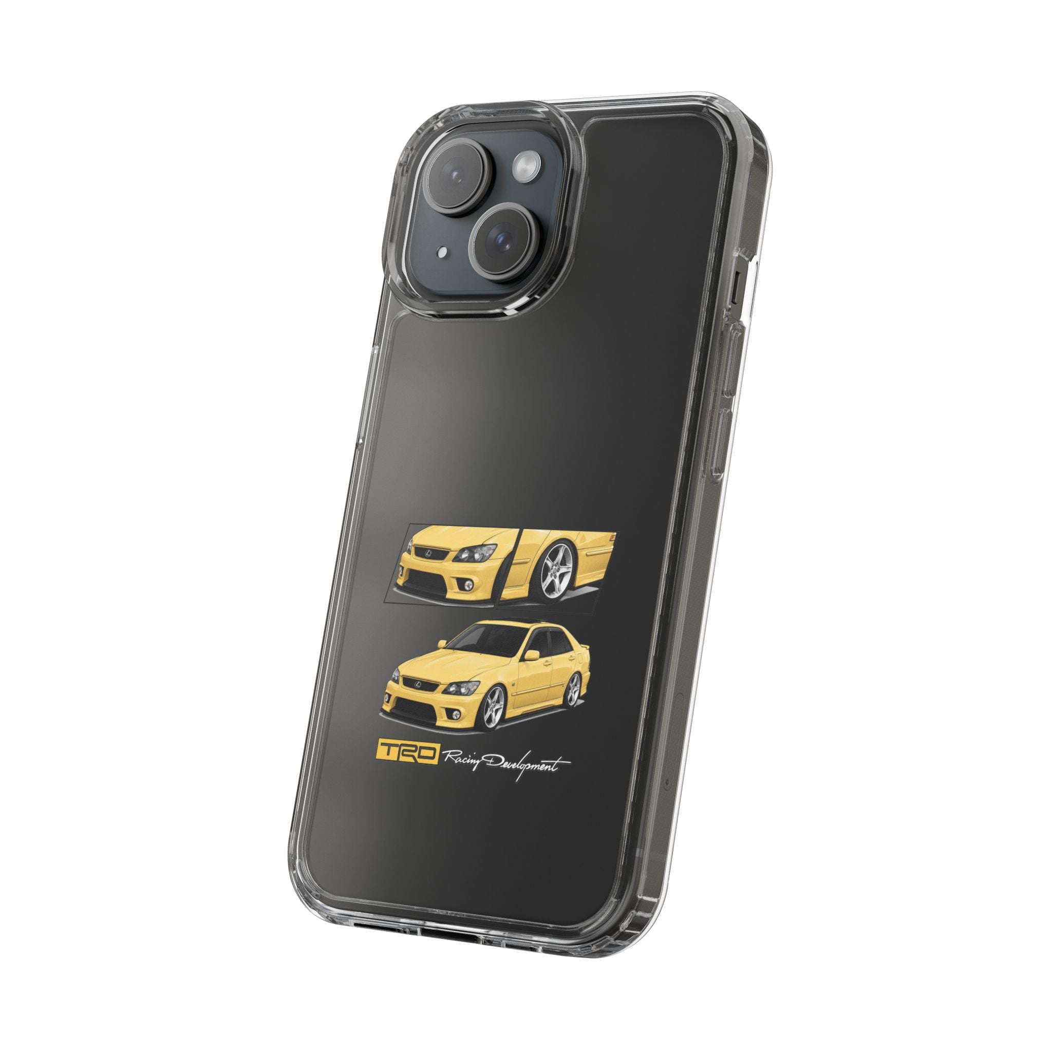 YELLOW LEXUS IS200 PHONE CASES