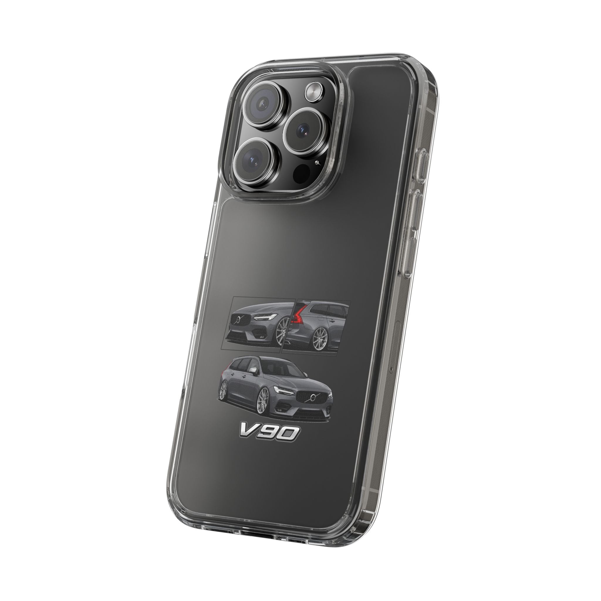 GREY VOLVO V90 PHONE CASES