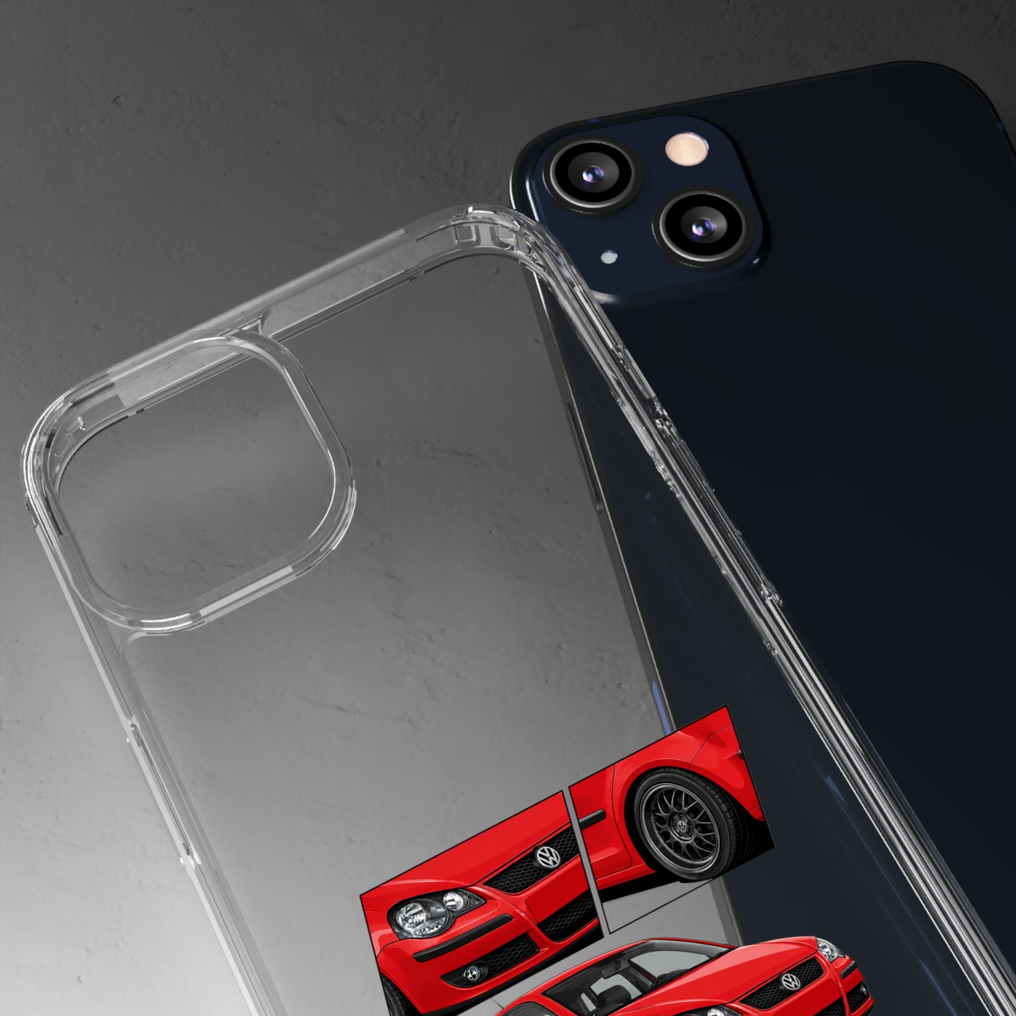 RED VW POLO PHONE CASES